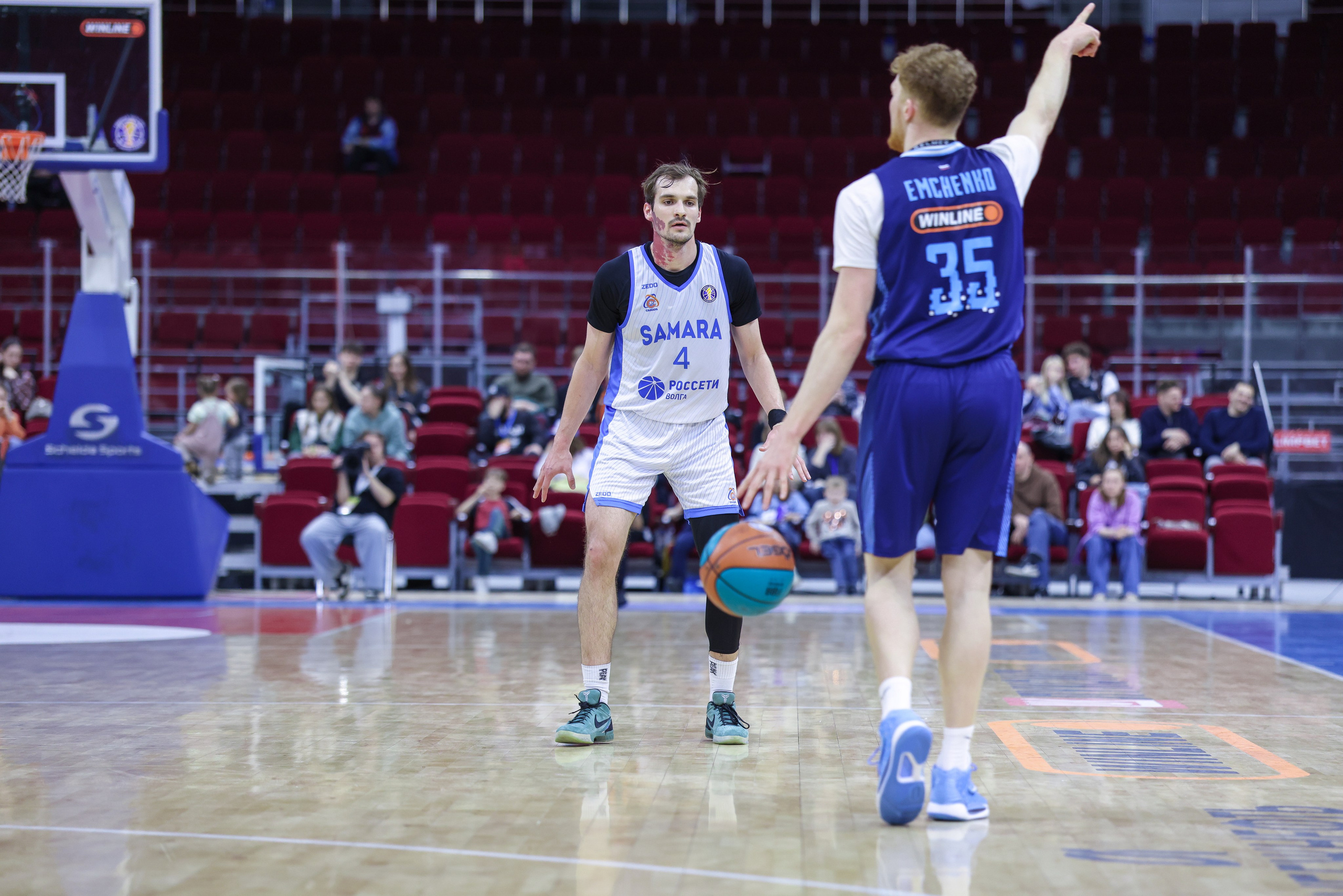 Баскетбол. Самара — Зенит. Единая лига ВТБ. Спортивный фотограф в Самаре