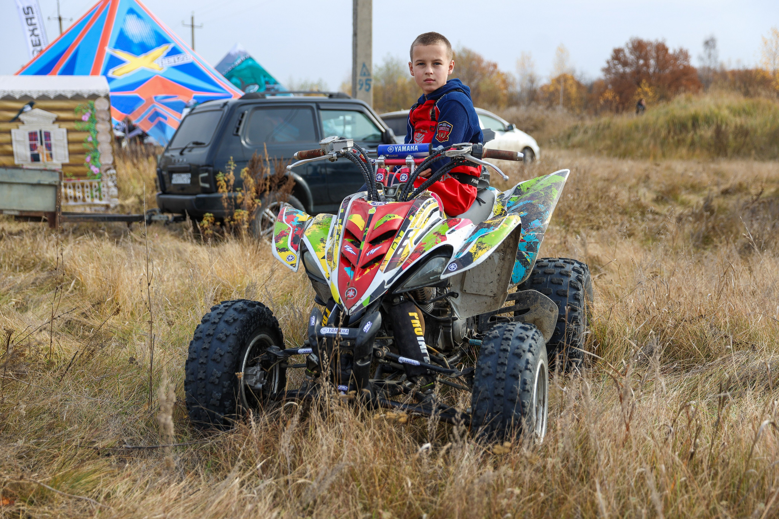 Гонки на квадроциклах Грязевое кольцо. Спортивный фотограф в Самаре
