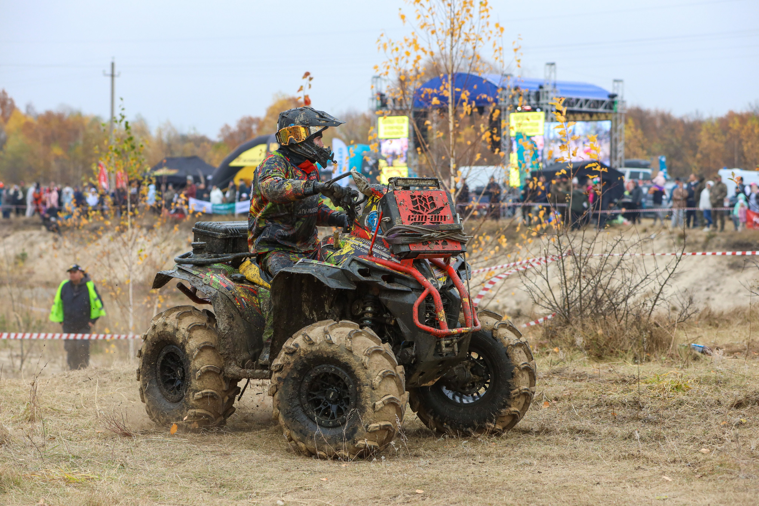 Гонки на квадроциклах Грязевое кольцо. Спортивный фотограф в Самаре