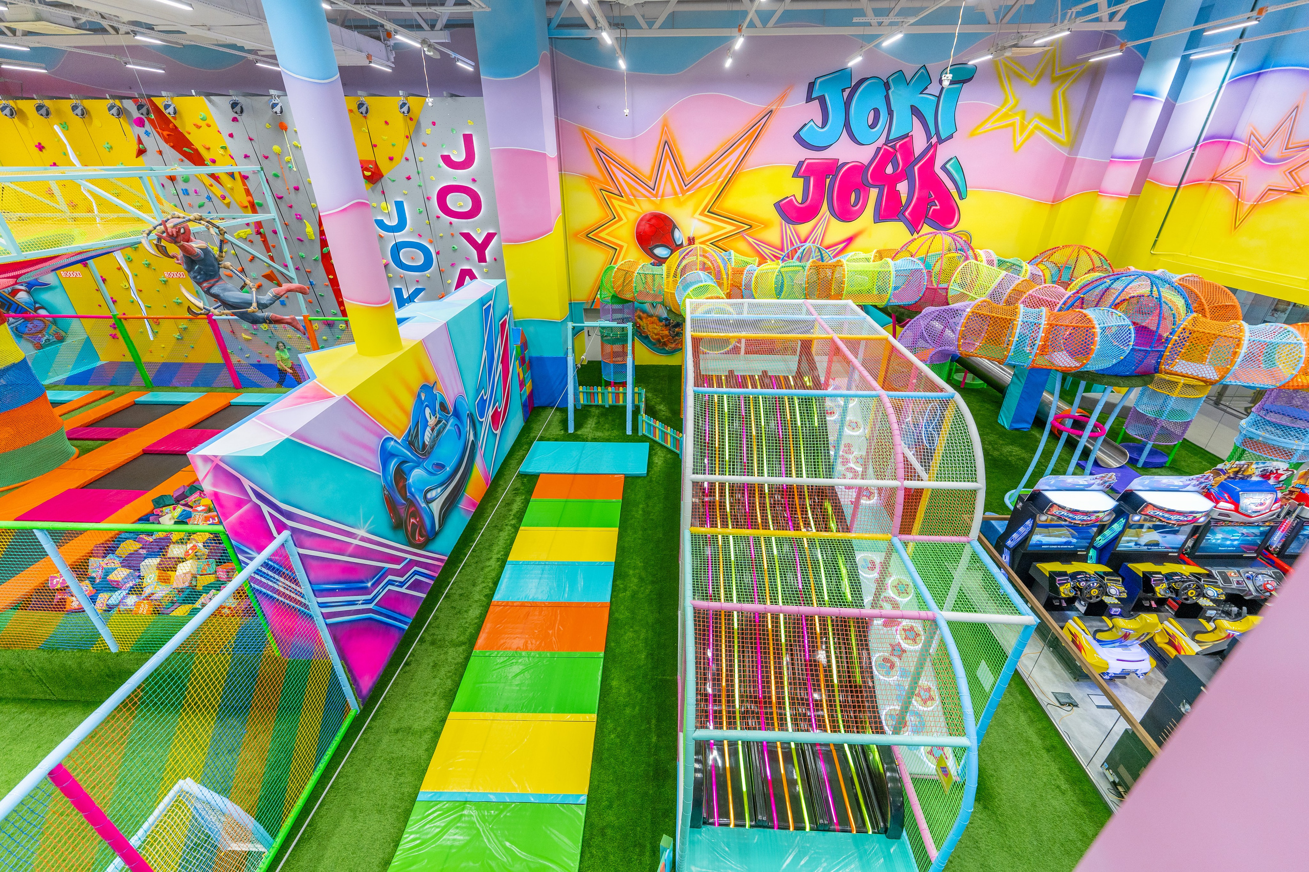 Парк развлечений Joki Joya Лефортово. Интерьерный фотограф Александра Солдатова