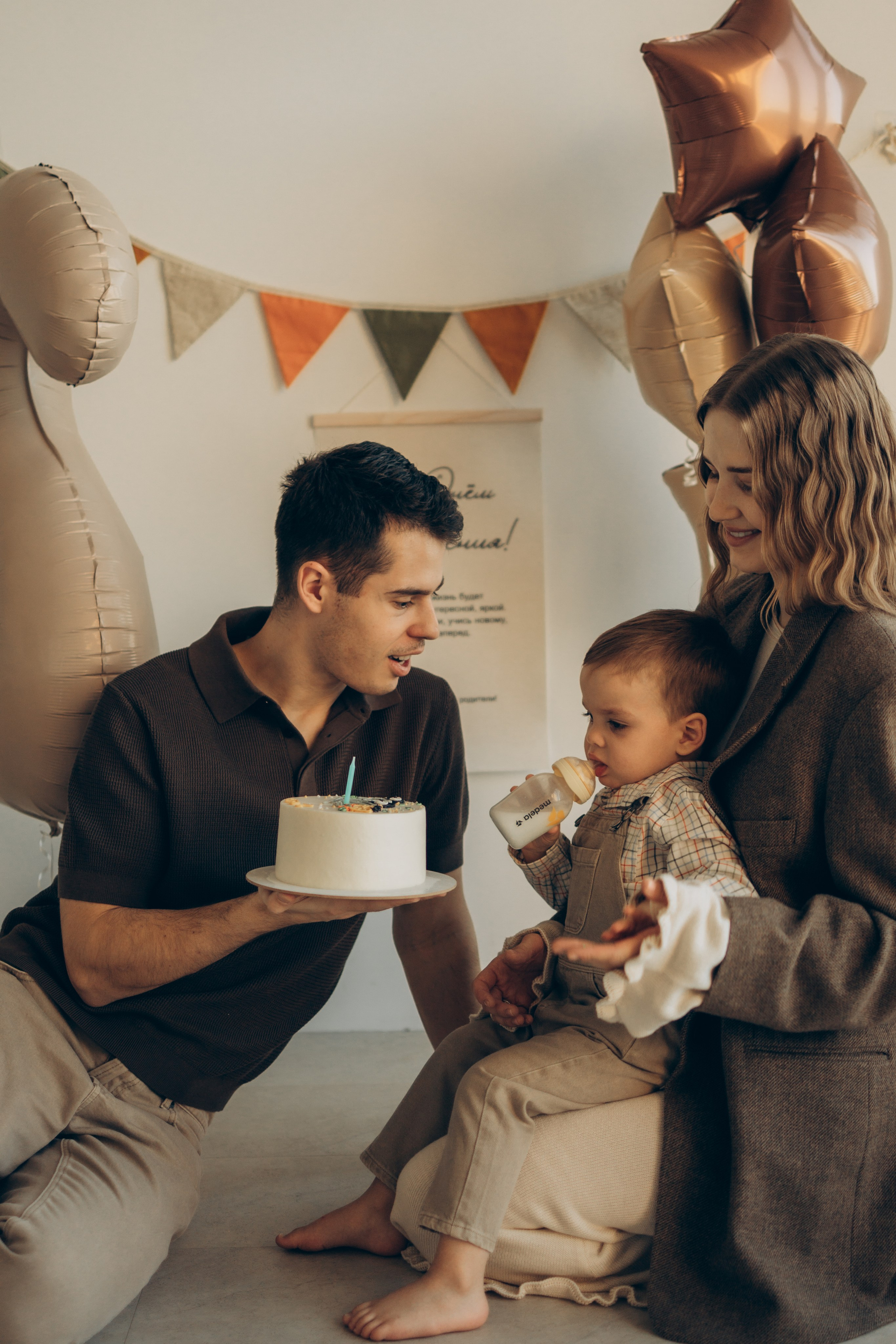 Второй годик Матвея. Семейный фотограф в Москве Анастасия Шалда