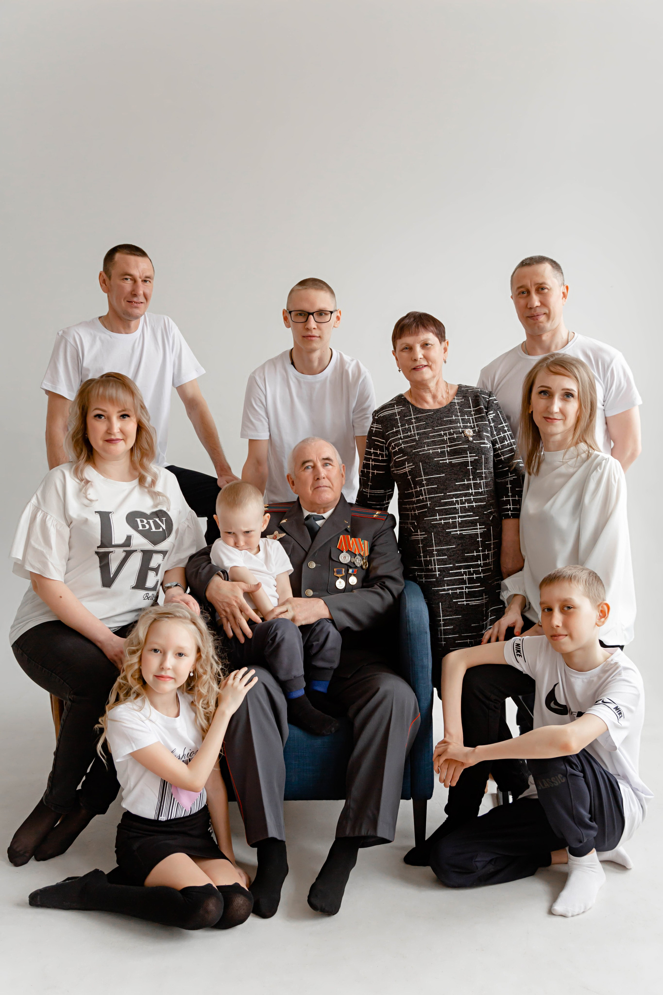 Дружная семья. Портретный и свадебный фотограф в Йошкар-Оле Егошина Екатерина