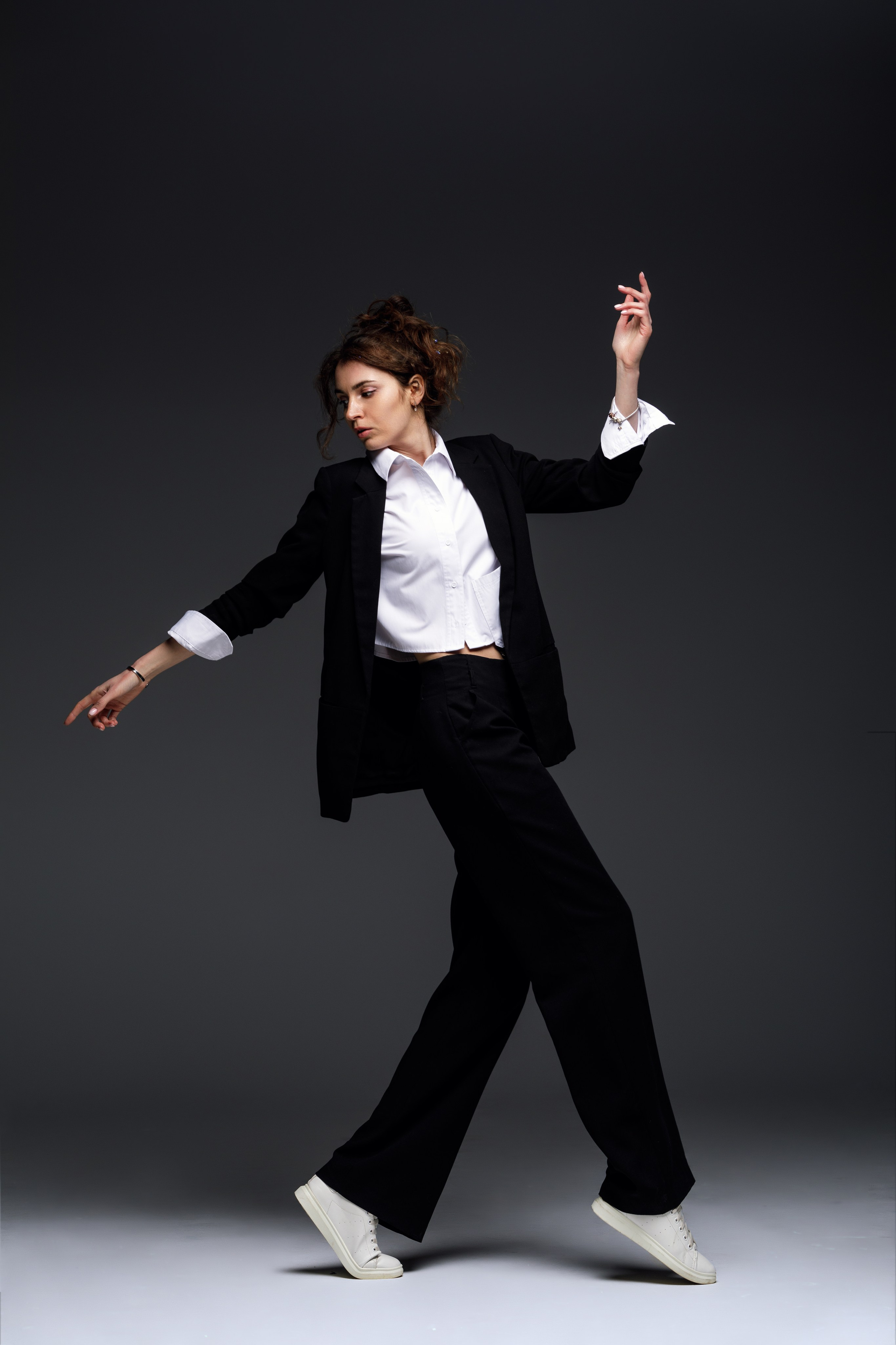 Съемка в студии на циклораме с Анастасией в формате для «себя»