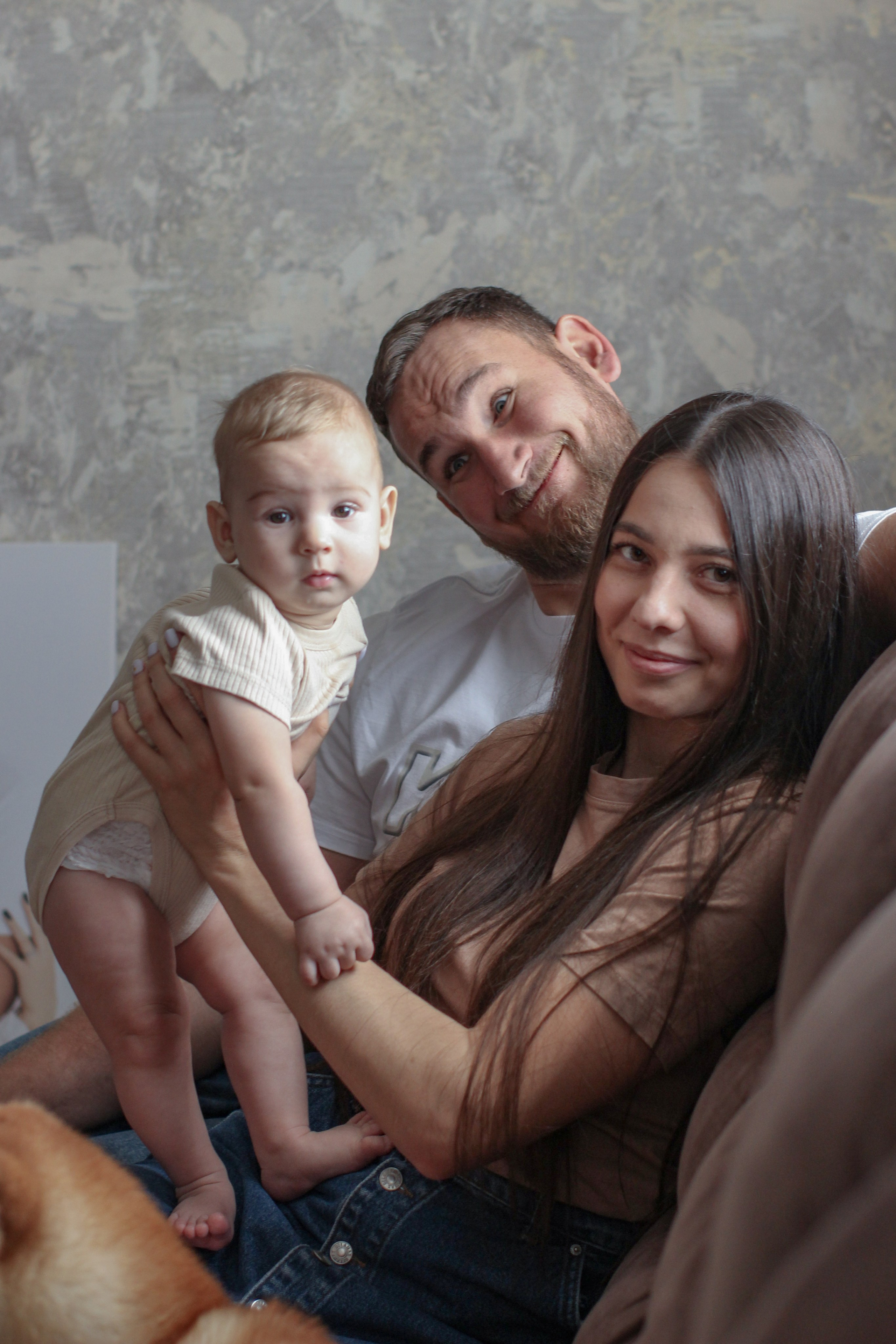 Сергей, Алена и Матвей. Семейный и детский newborn фотограф в Ростове-на-Дону Наталья Лебедева