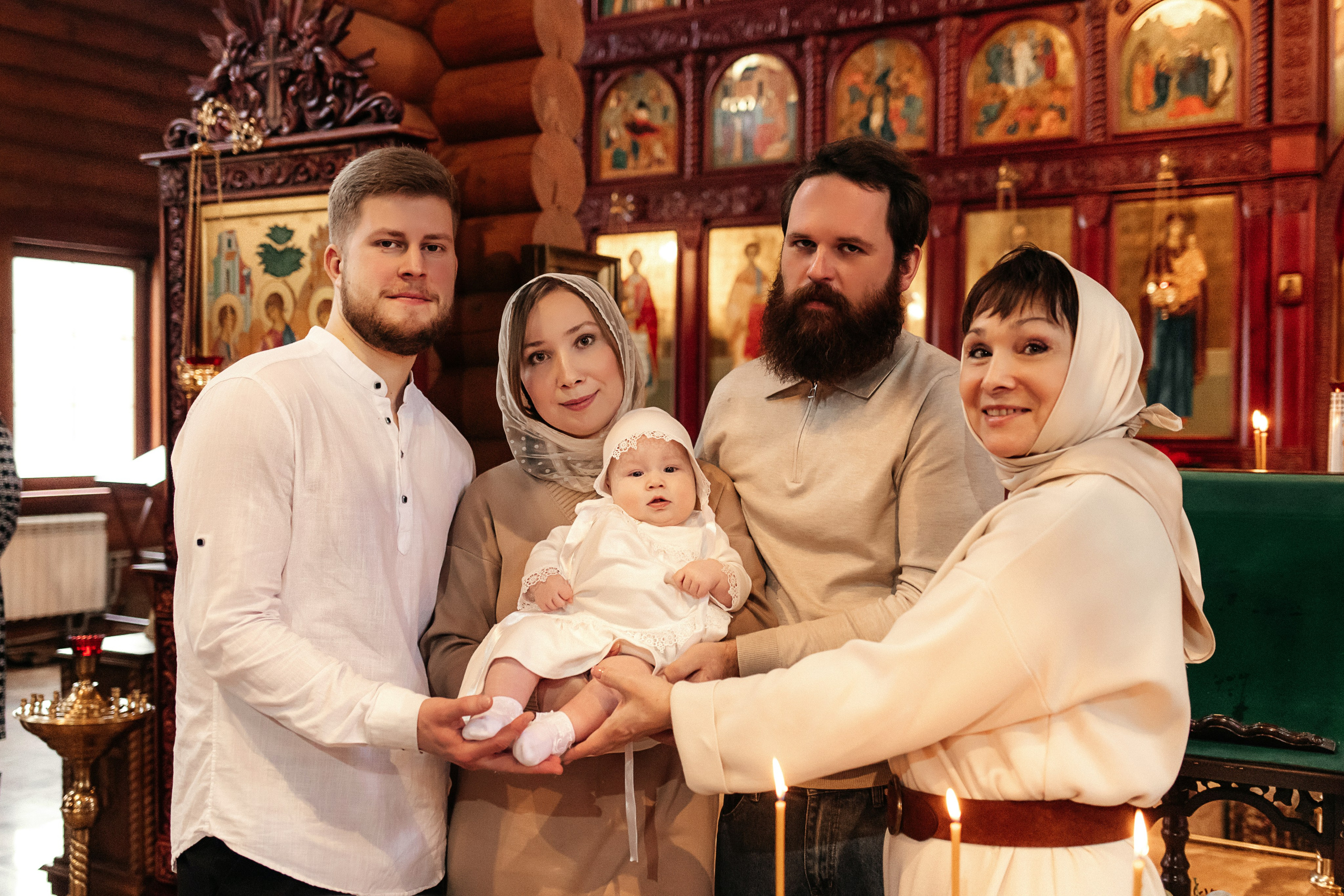 Крещение Алисы. Семейный и детский фотограф в Нижнем Новгороде Буслаева Мария
