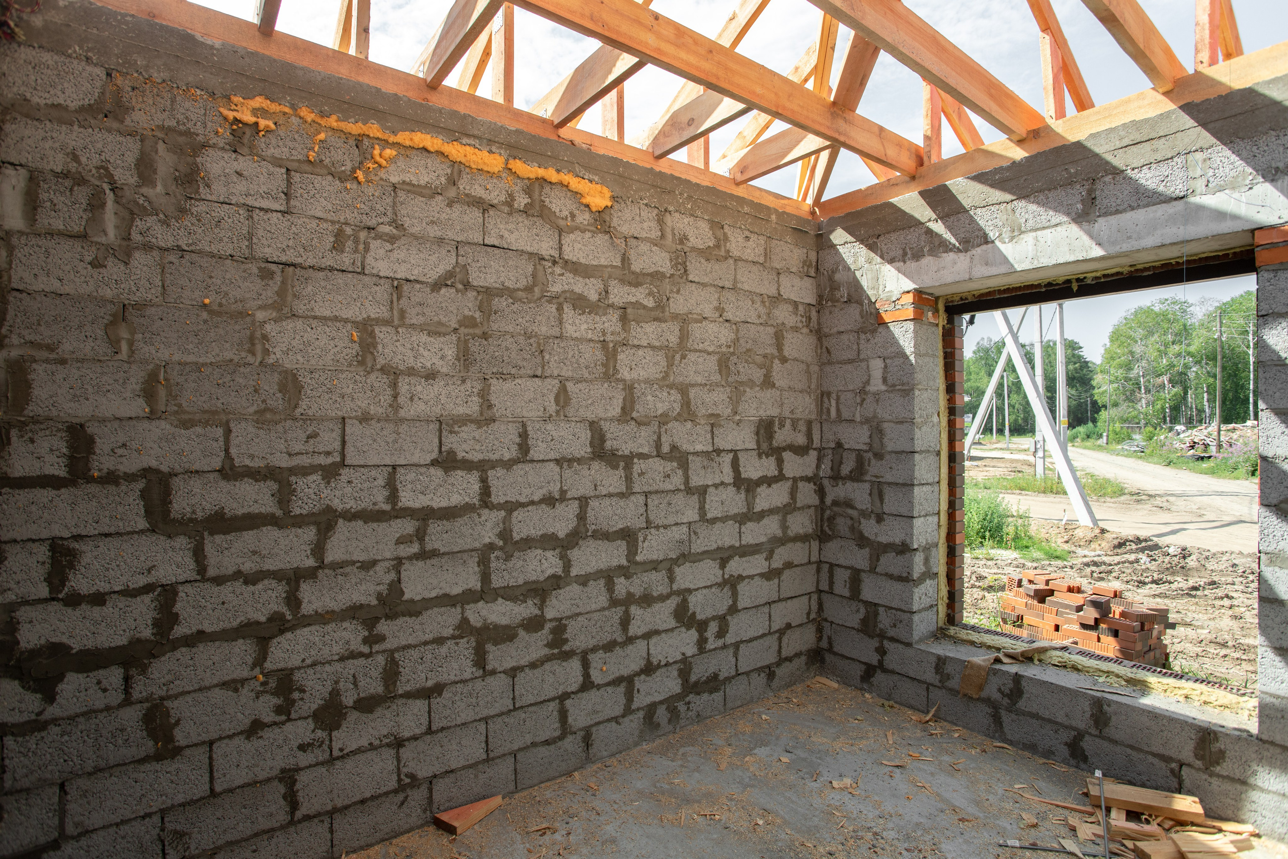 Динамика строительства. Фотограф Тюмень Александр Долгих