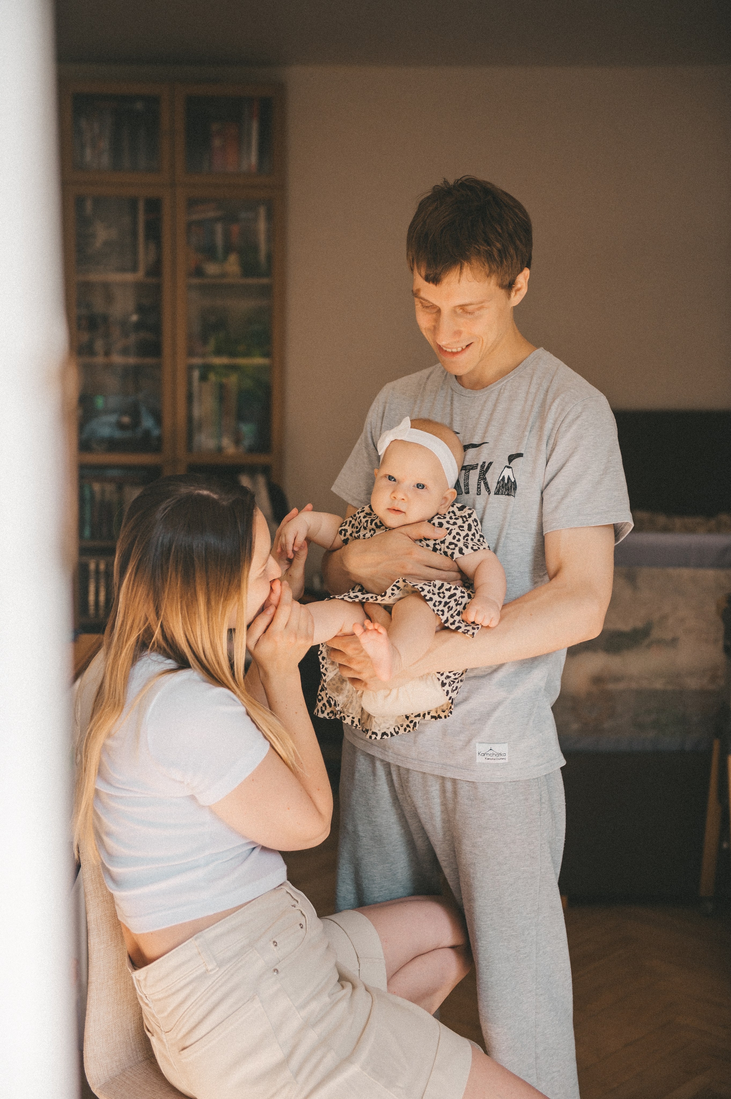 Семья, дома. Анна Смирнова. Фотограф, Москва