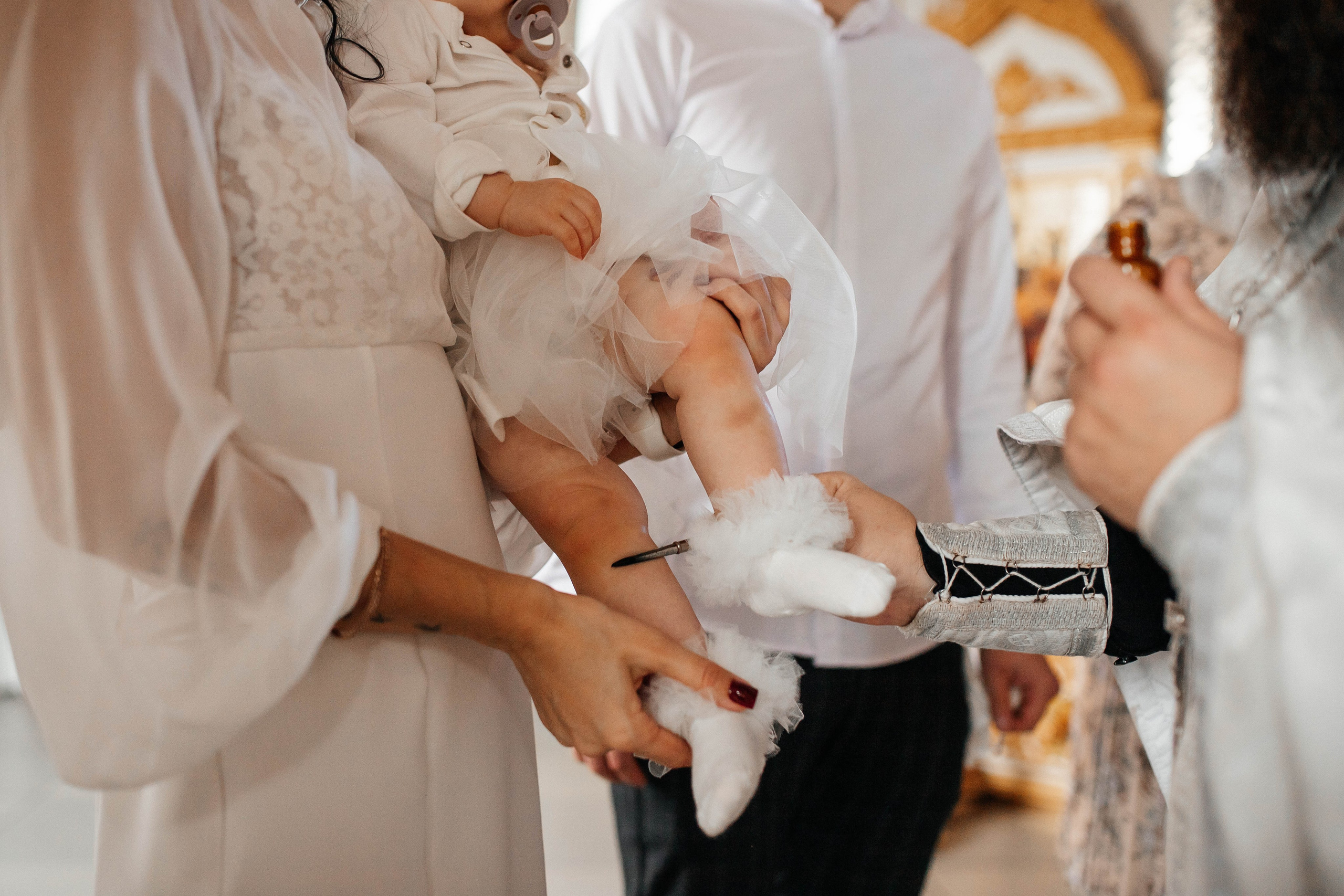 Крещение Каролины. Фотограф Сальск Катерина