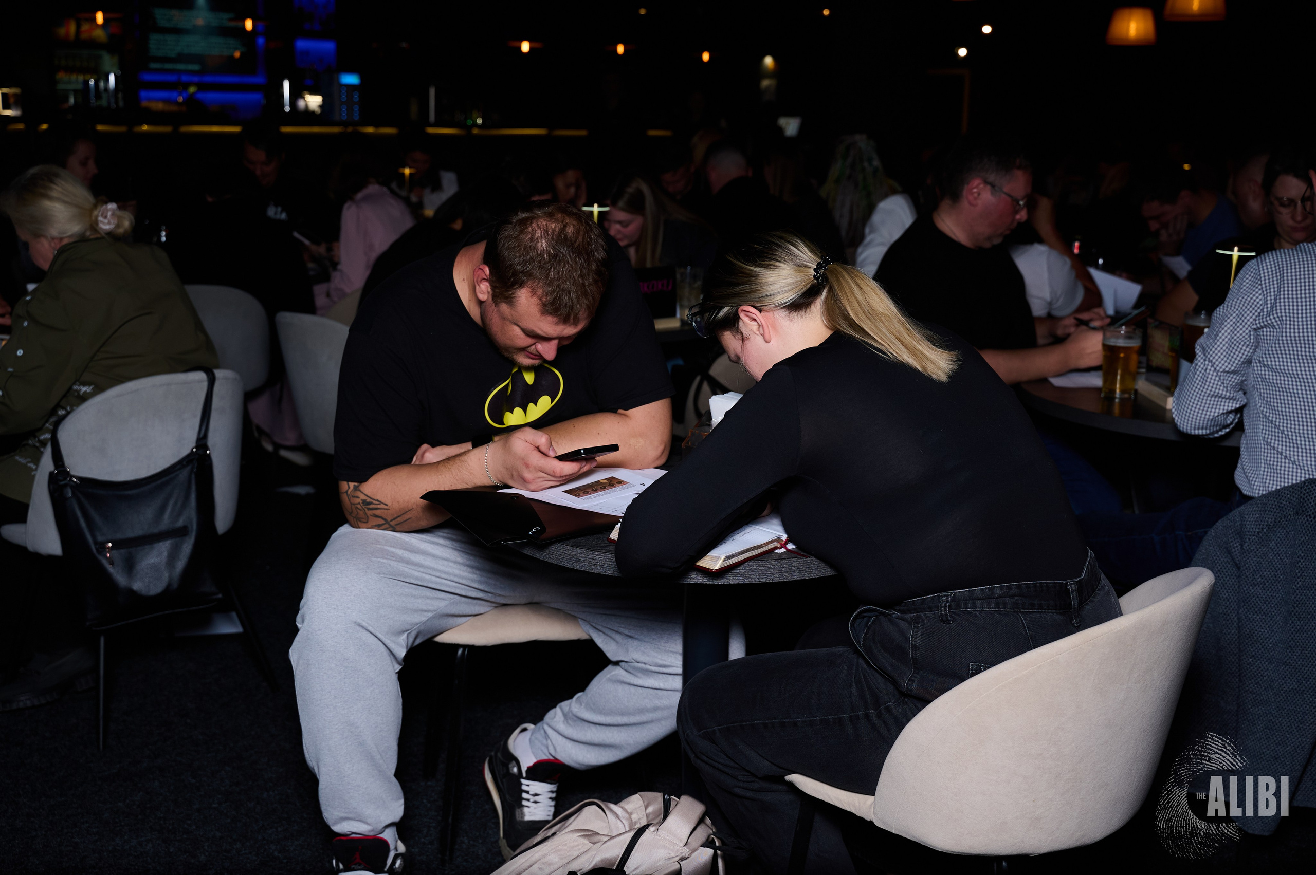 Квиз ALIBI. Фотограф Универсал в Новосибирске