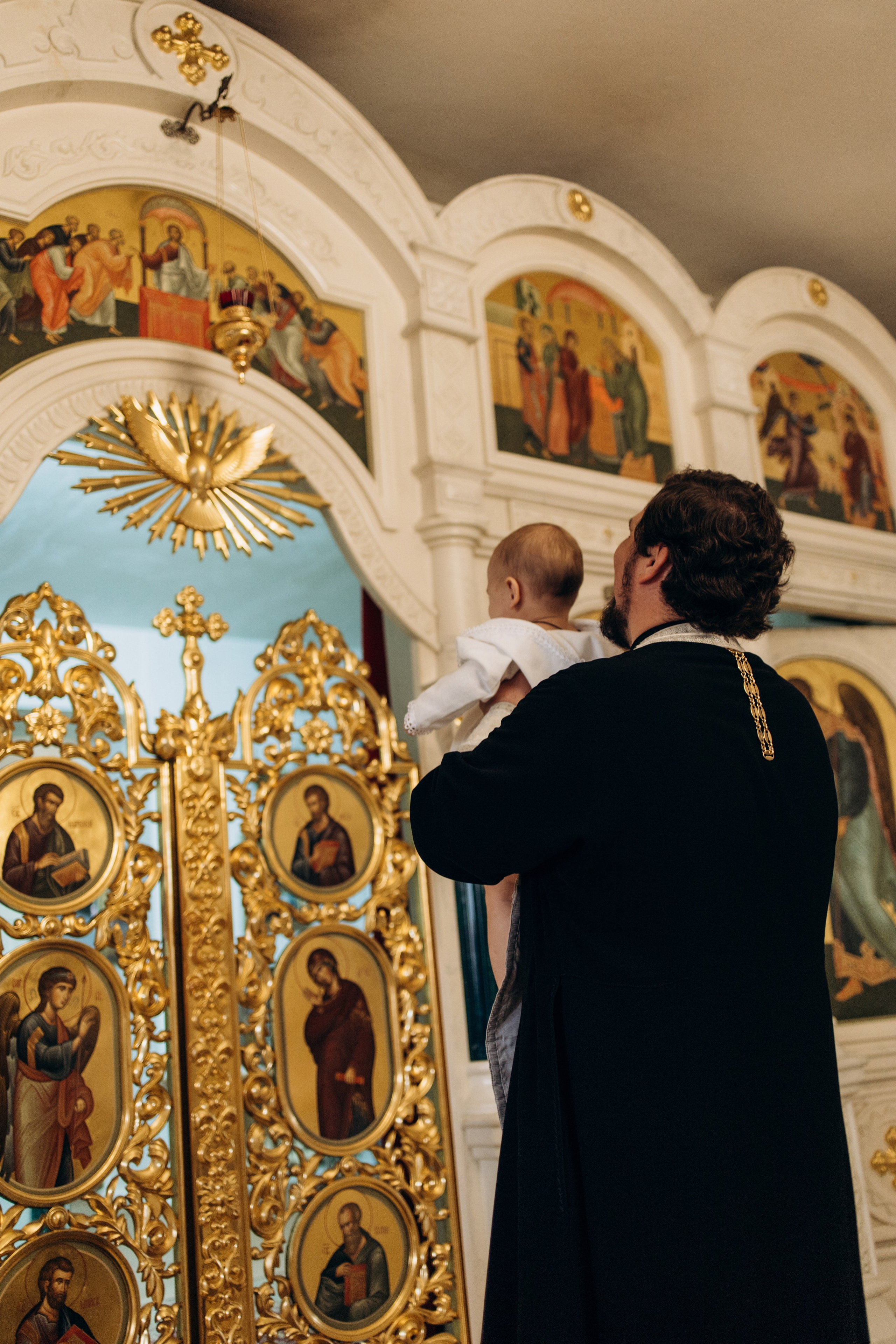 Крещение Радмира. Самый теплый фотограф в Краснодаре Рябоконь Ксения