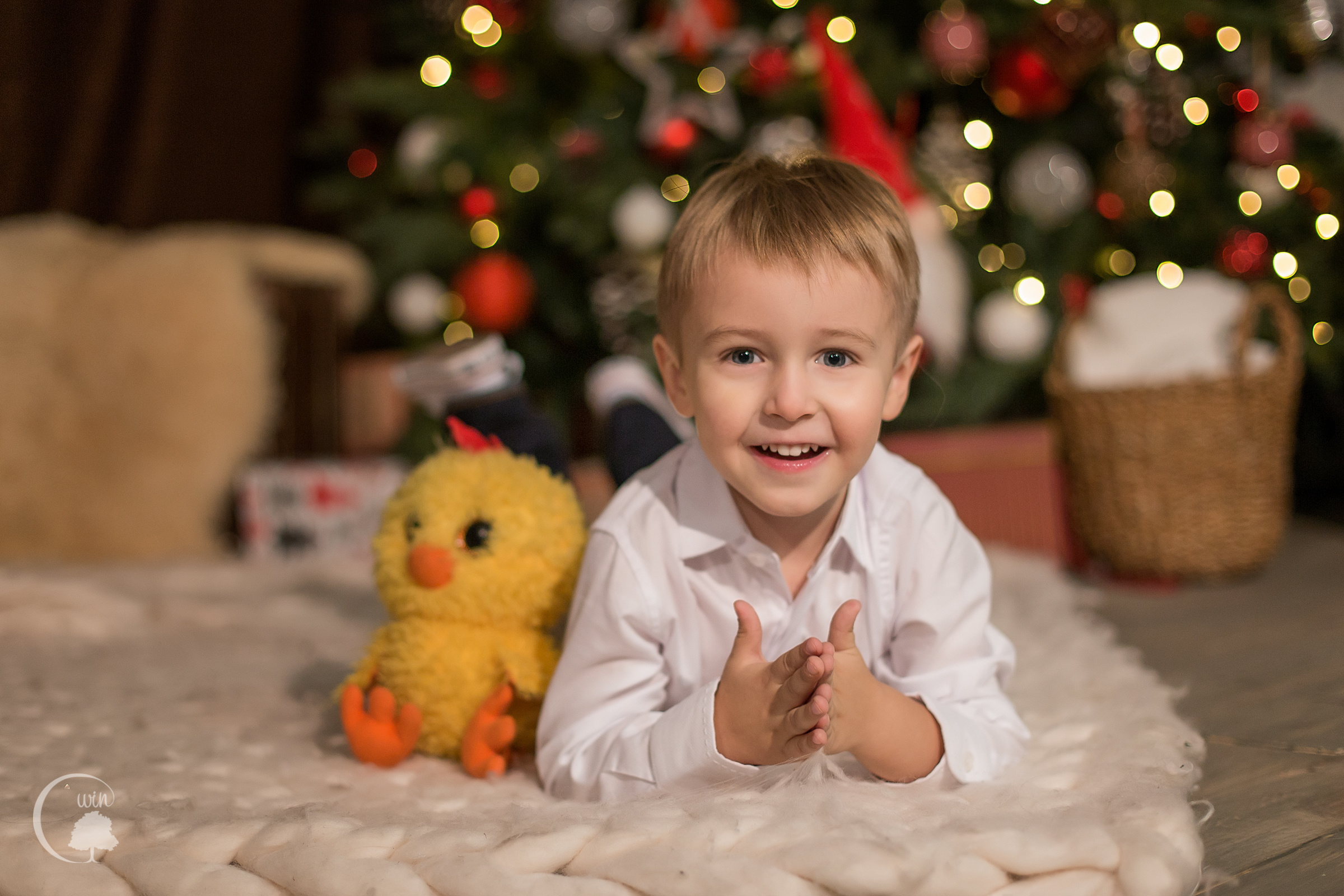 Новогодняя студийная съемка. Свадебный, семейный фотограф в Воронеже. Иван и Наталья Выборновы