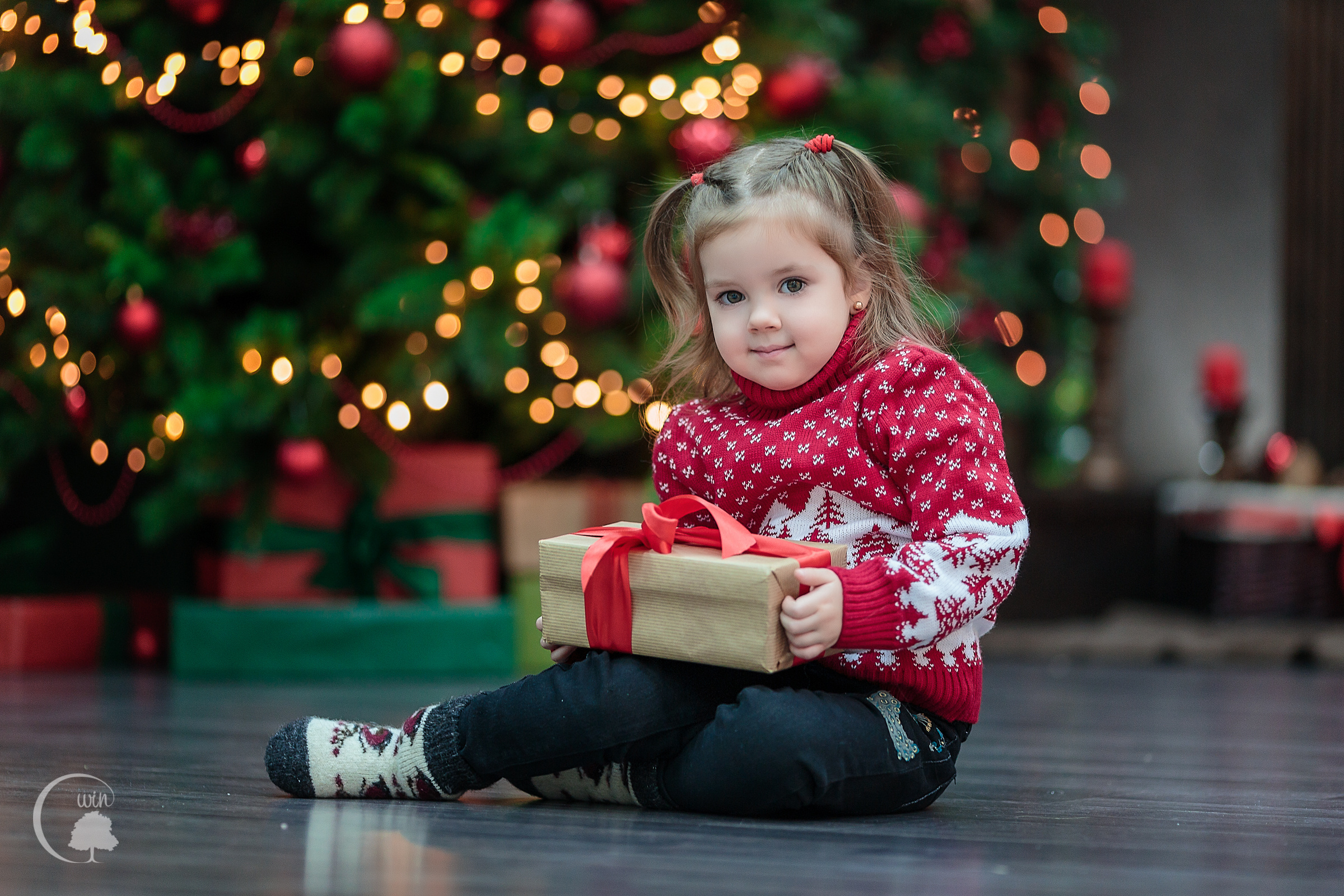 Новогодняя студийная съемка. Свадебный, семейный фотограф в Воронеже. Иван и Наталья Выборновы