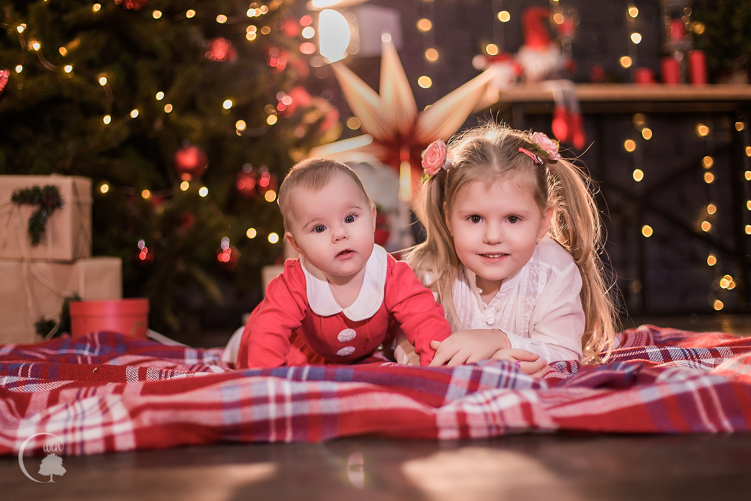 Новогодняя студийная съемка. Свадебный, семейный фотограф в Воронеже. Иван и Наталья Выборновы