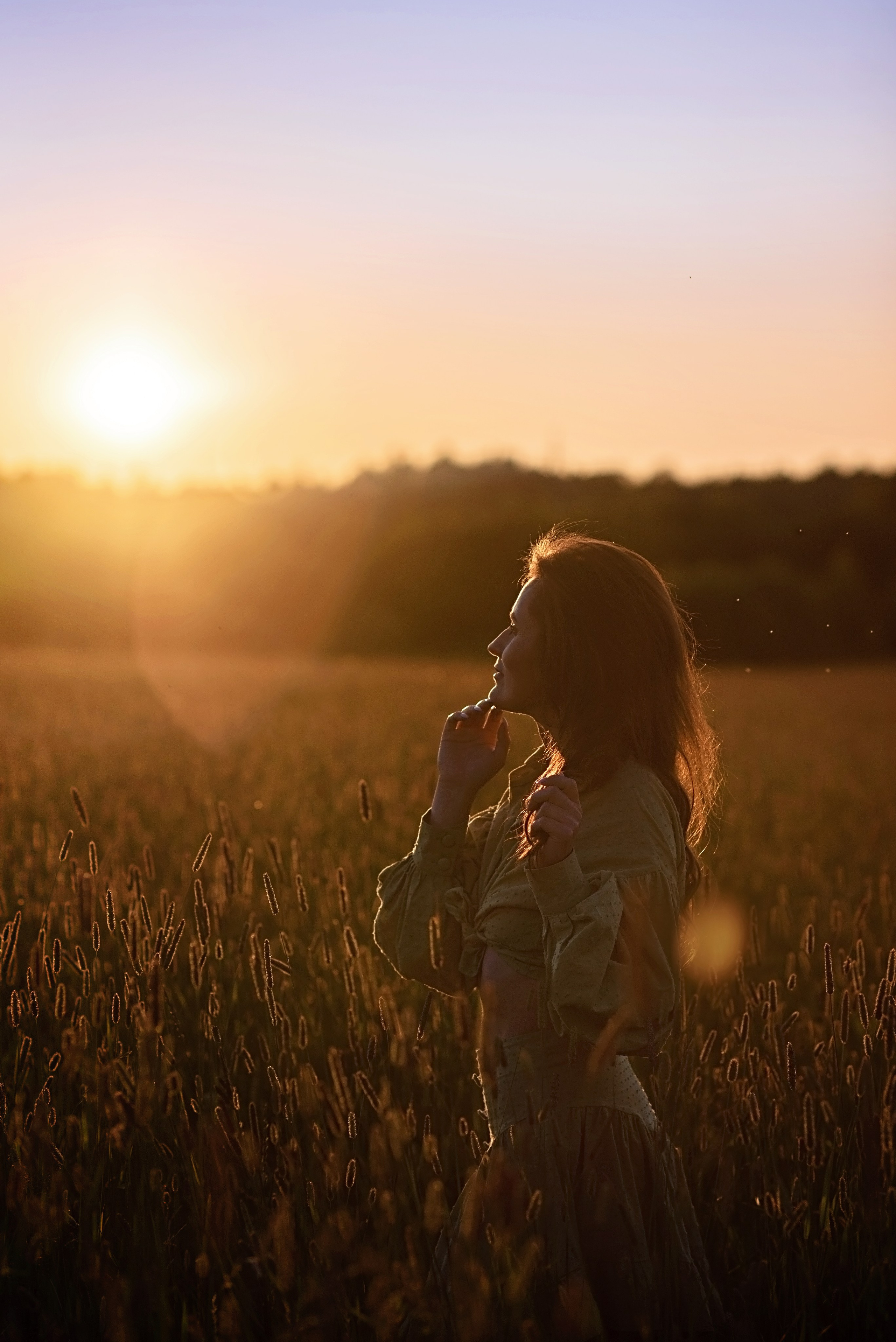 Фотосессия в поле. Фотосессия с мотоциклом. Катя. Фотограф новорождённых детский фотограф Сыктывкар Наталья Линдт