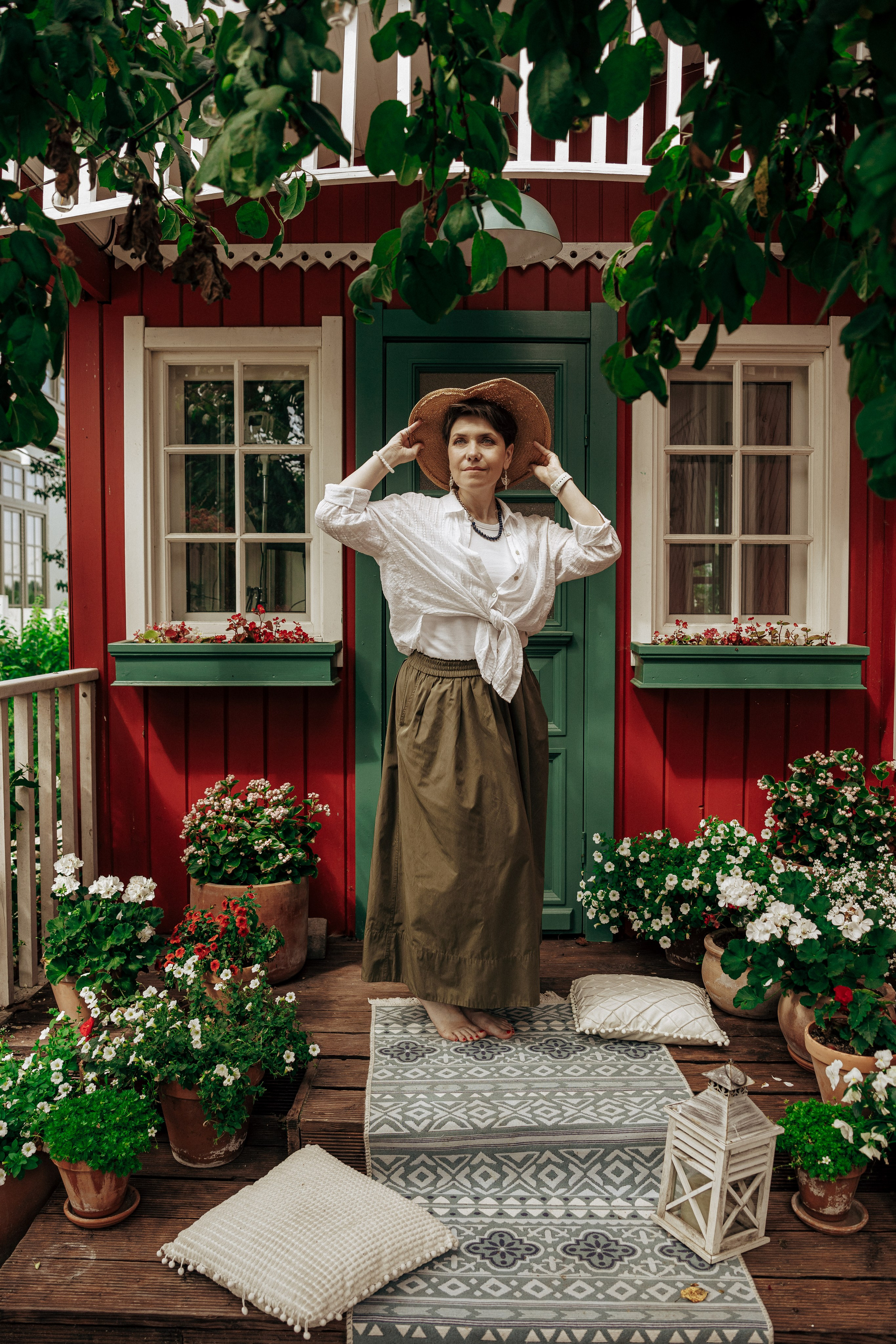 Семейный фотодень в фотостудии-даче, г. Пушкине и у легендарного Древа. Профессиональный фотограф в Санкт-Петербурге Александр Волосенцев