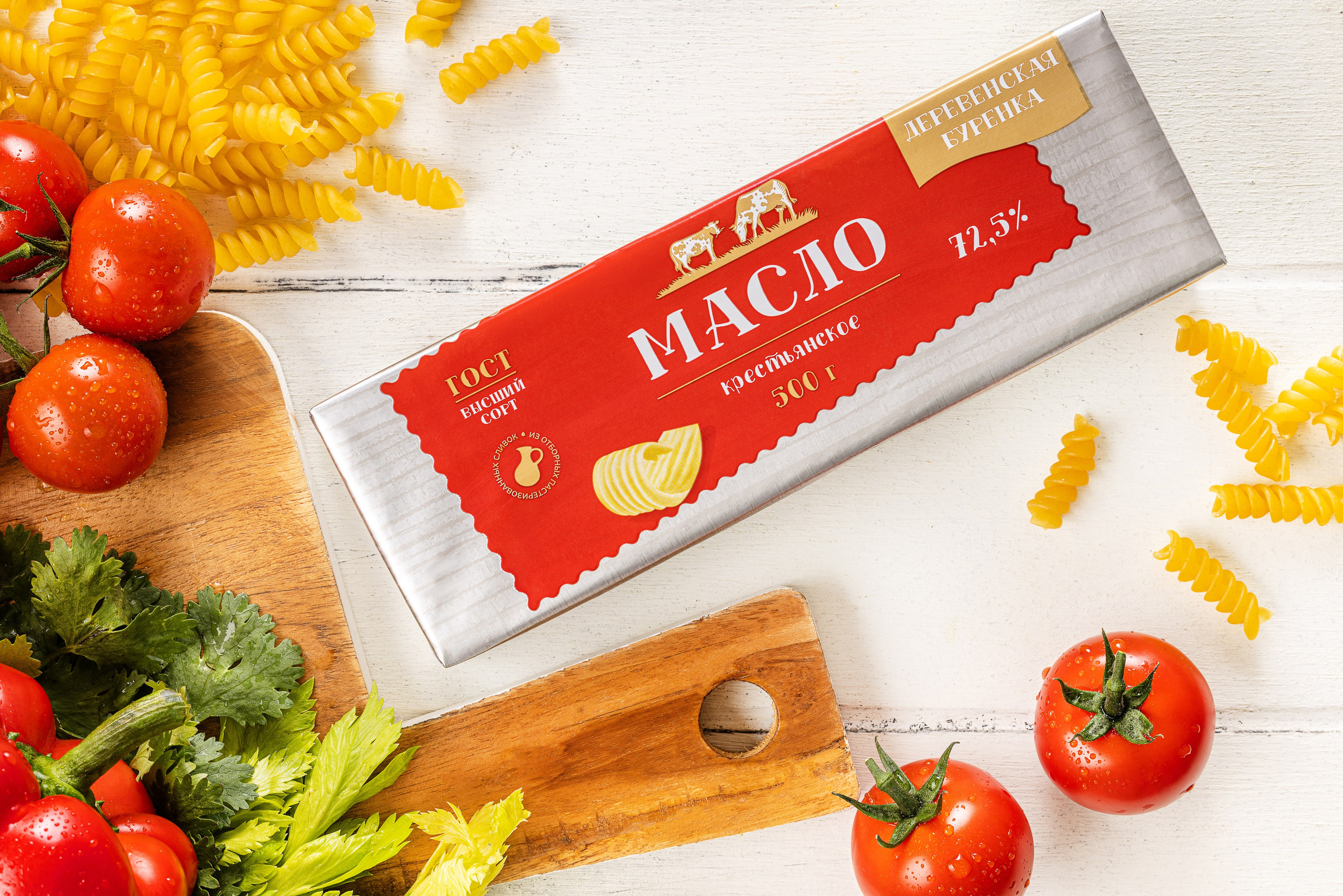 ТМ Деревенская Буренка. Юлия Космо — фуд-фотограф, предметный стилист, Москва