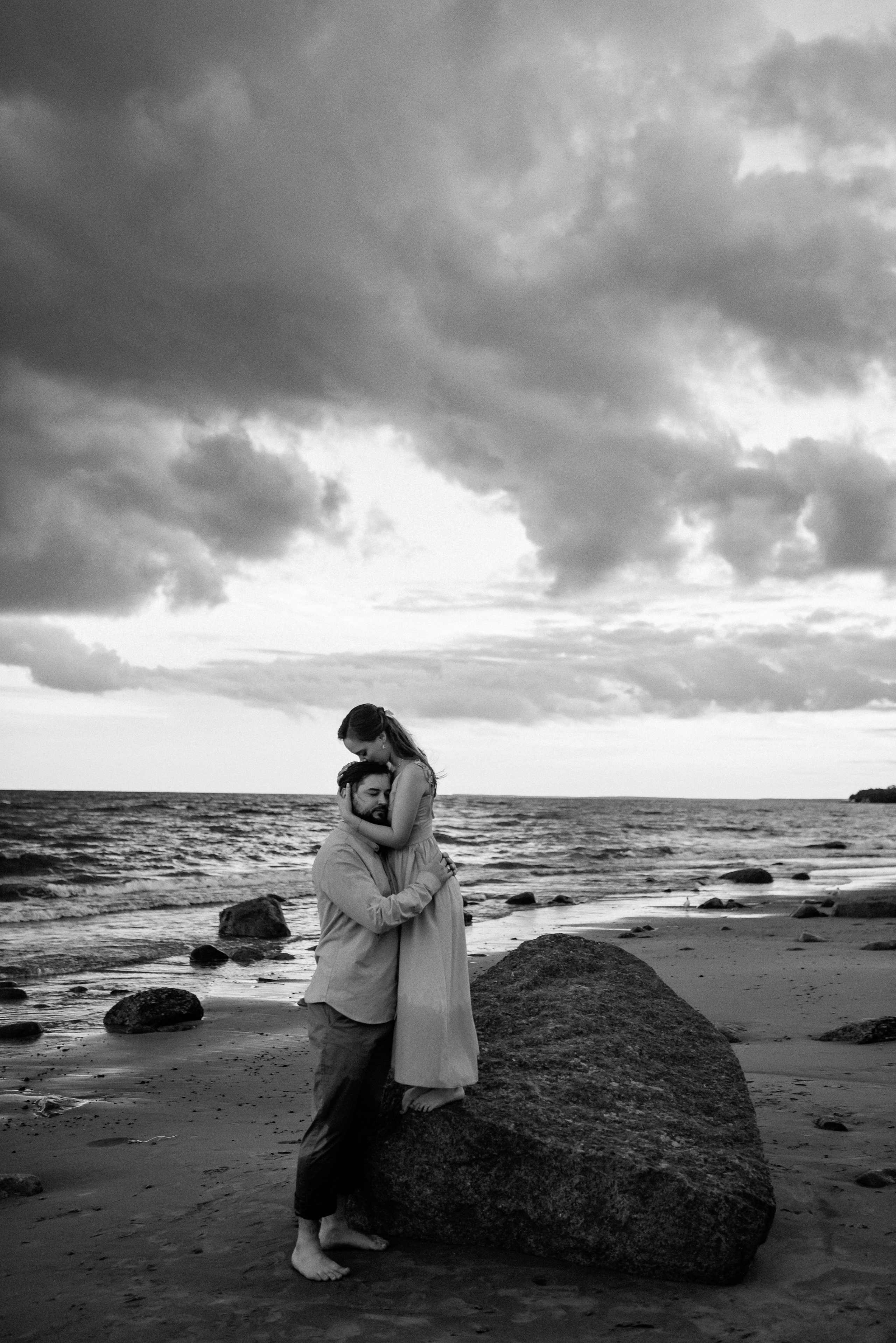 Настя и Вова Финский залив. Свадебный фотограф в Санкт-Петербурге София Шубик