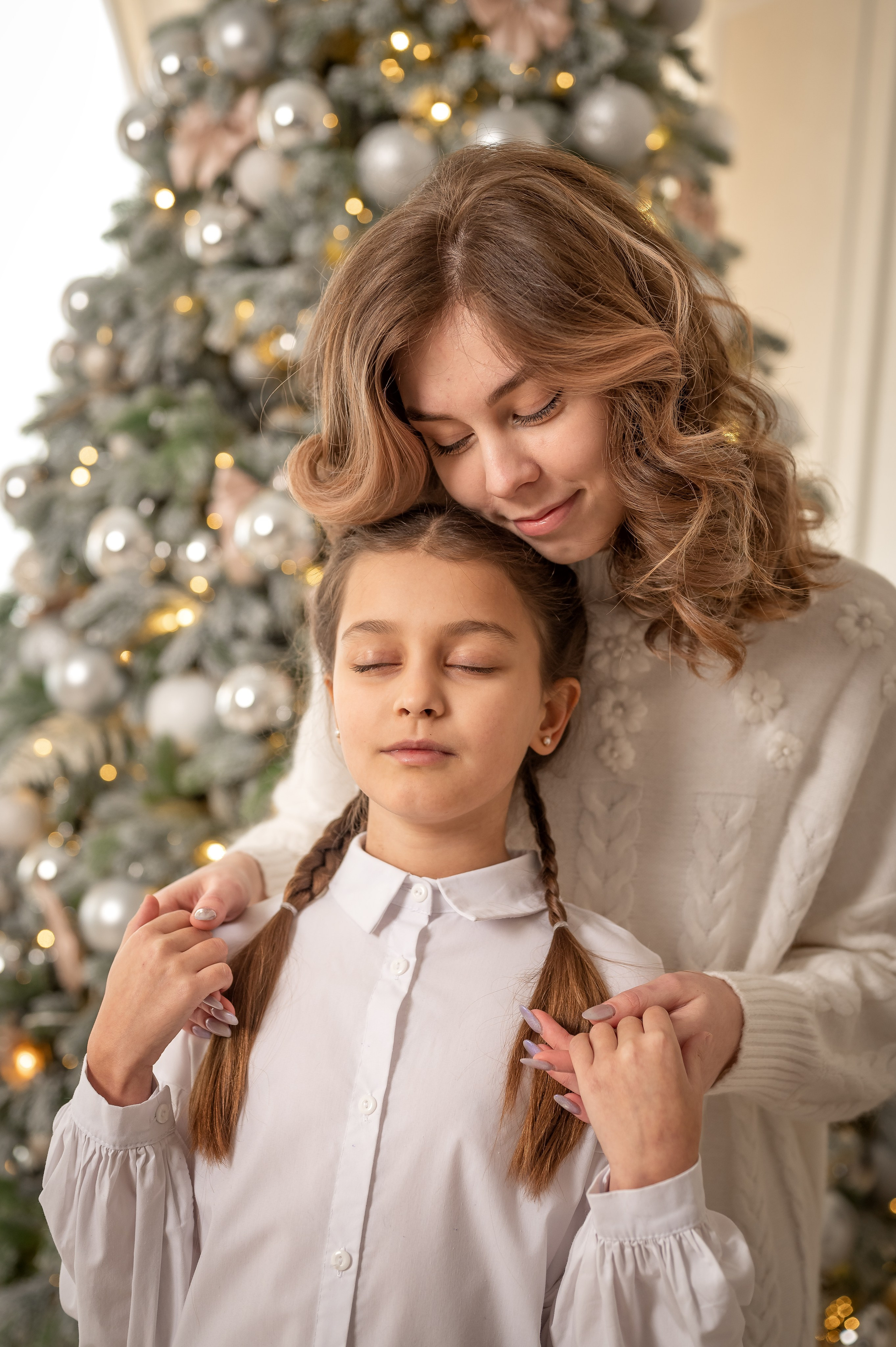 Новый год в студии. Фотограф новорождённых, семейный, школьный в городе Калуге Евгения