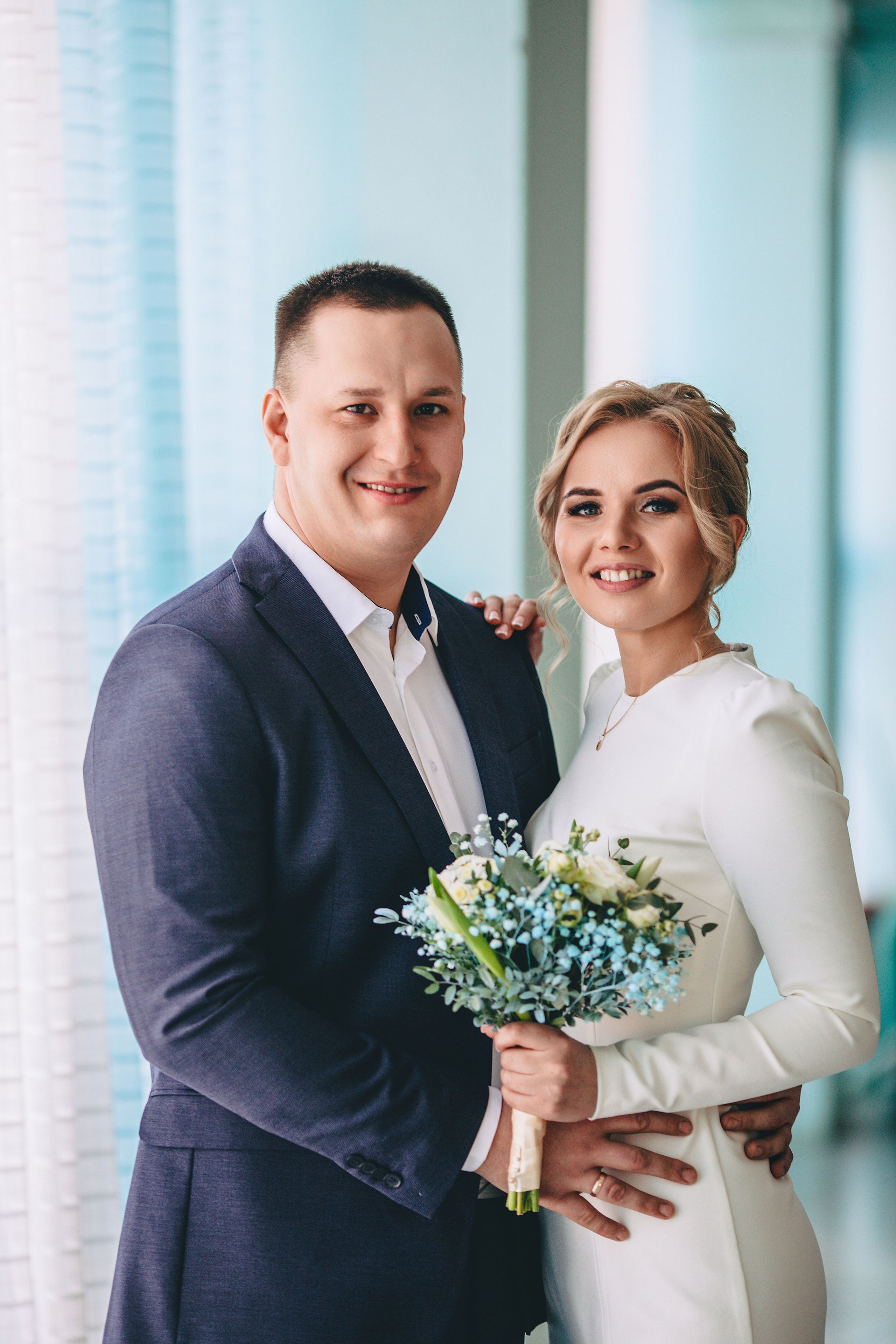 Свадебная фотосессия красивой пары. Дима Никитин свадебный и семейный фотограф в Ижевске и Удмуртии с 2007 года