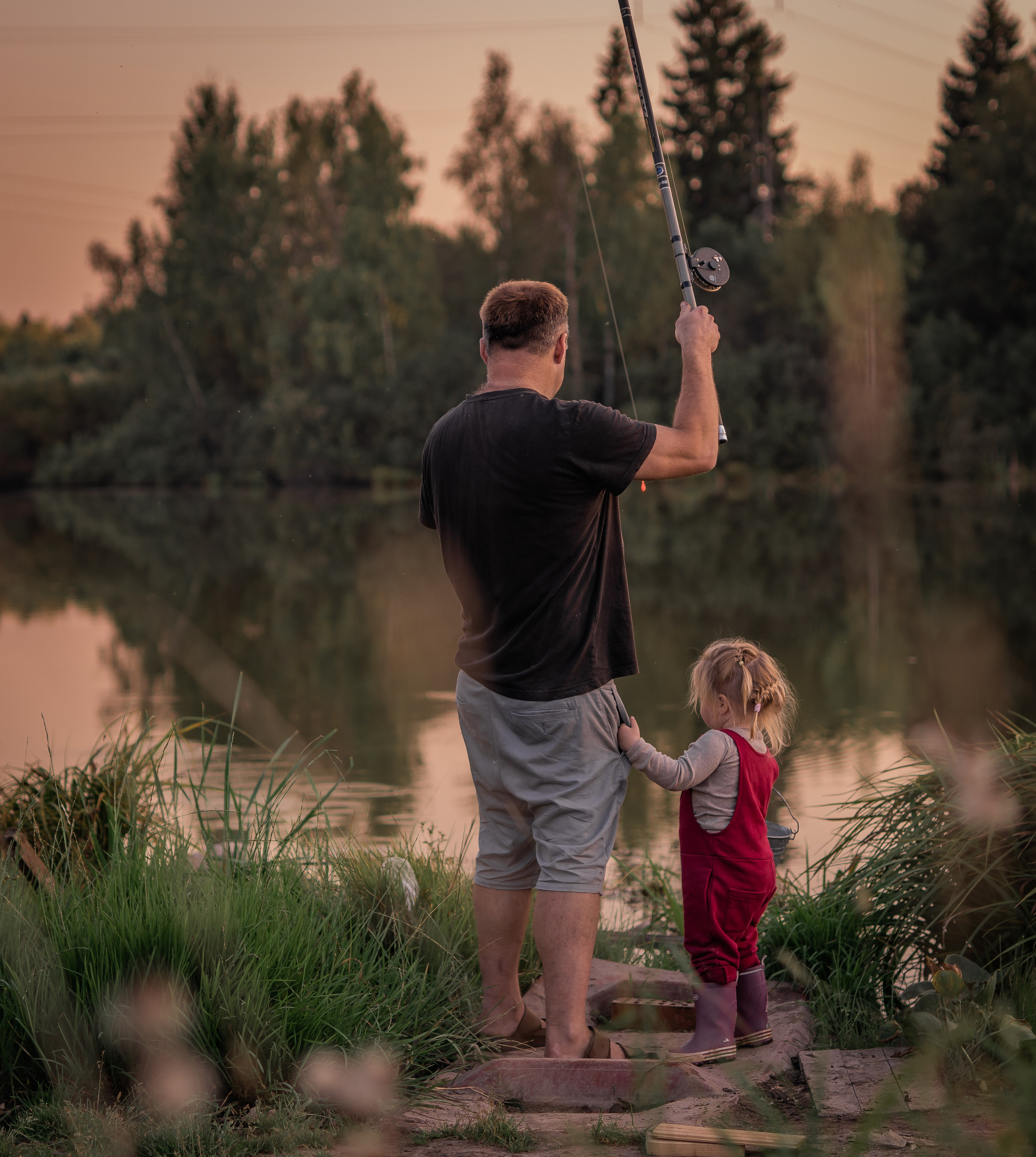 Рыбалка. Семейный фотограф Ефремова Виктория