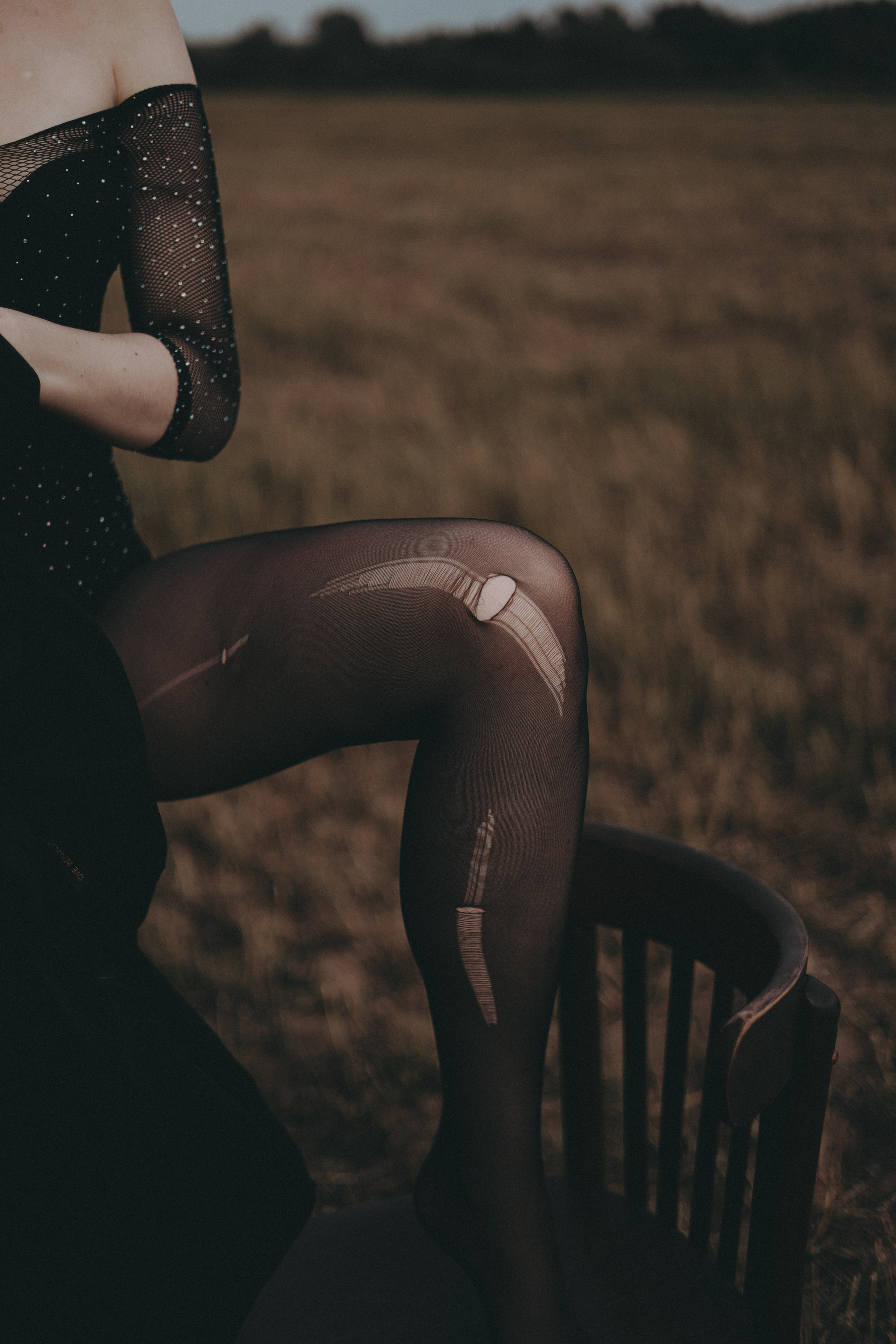 Дарья|Поле. Фотограф Мария Лаенко