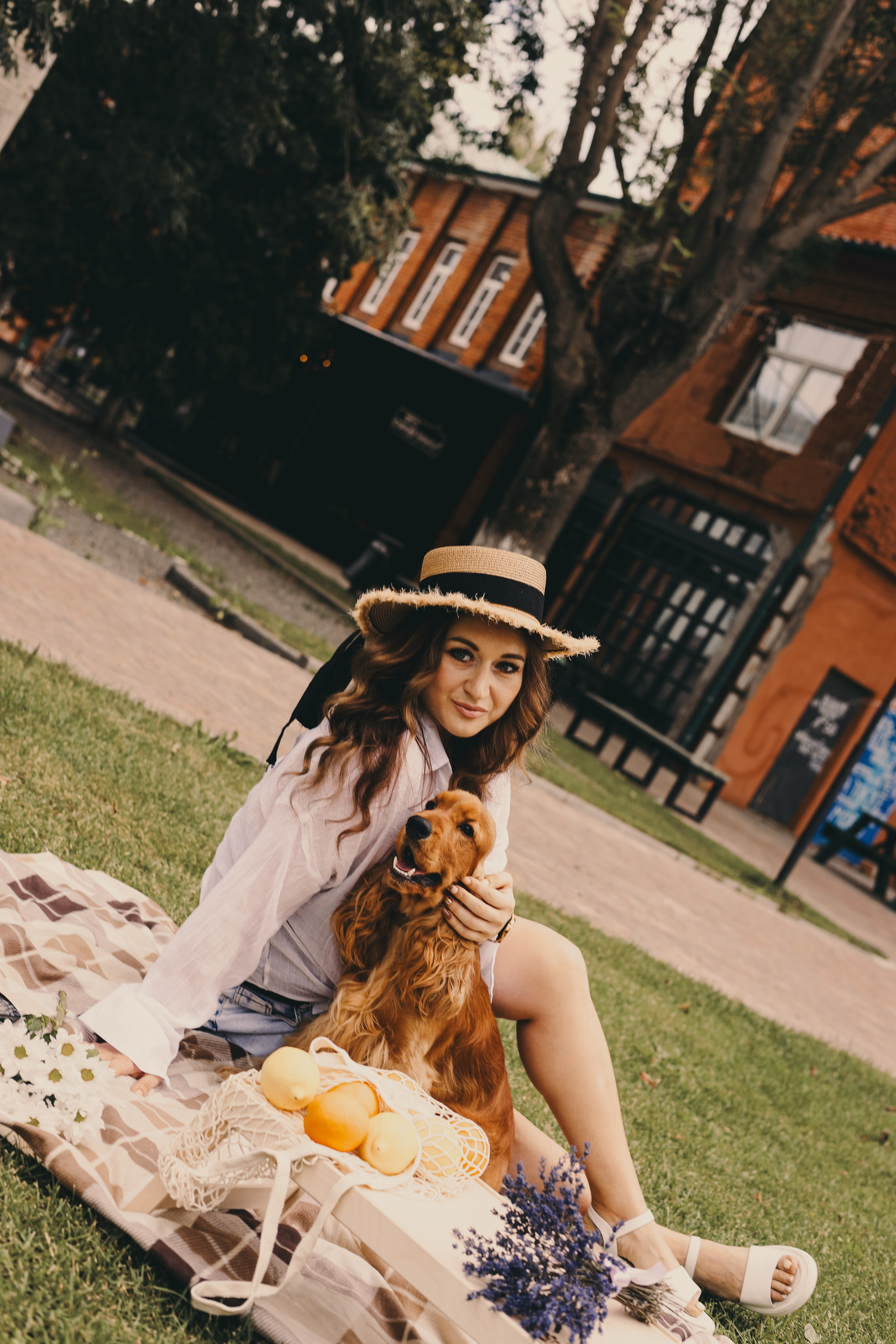 Фотопроект «Пикник со спаниелем». Фотограф Мария Лаенко