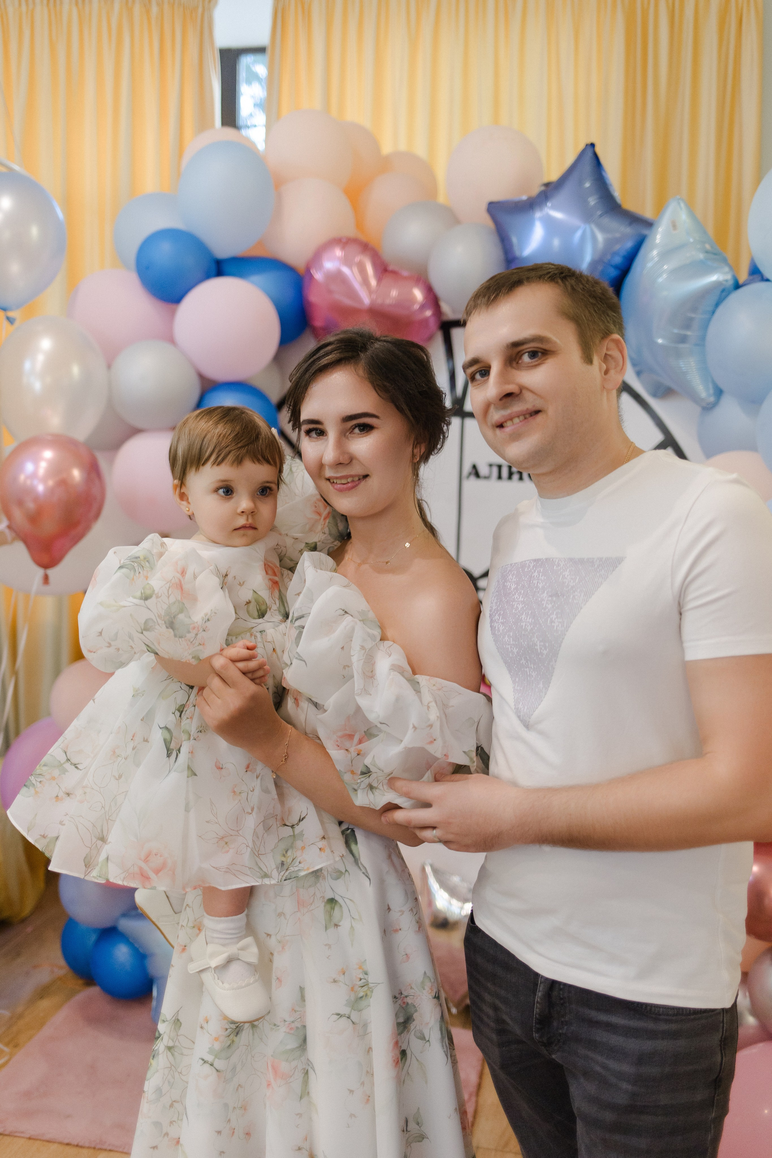 День рождения 1 год. Семейный и детский фотограф в Москве Кузьмина Мария