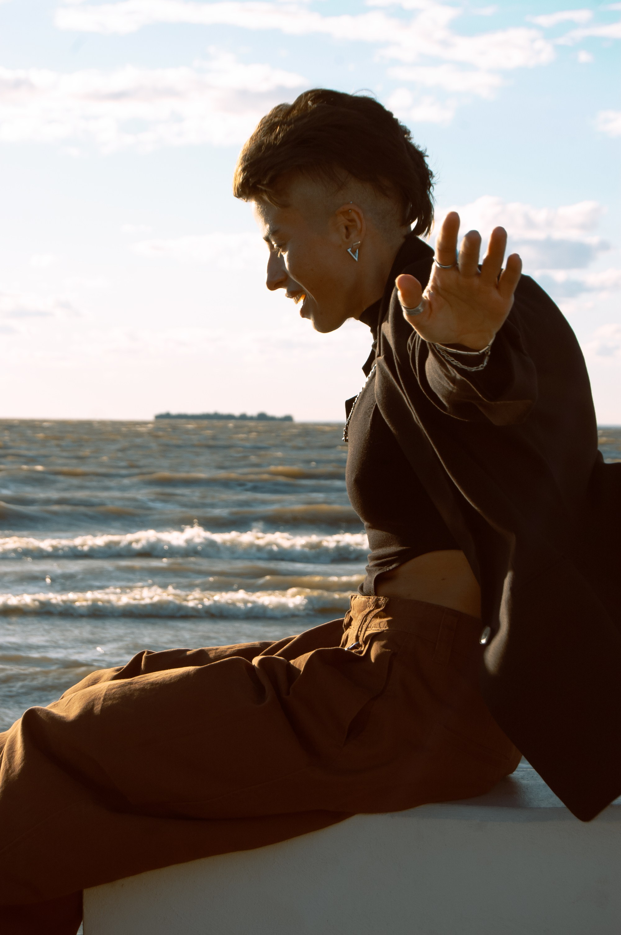 На берегу. Фотохудожник Леонида Анисимова
