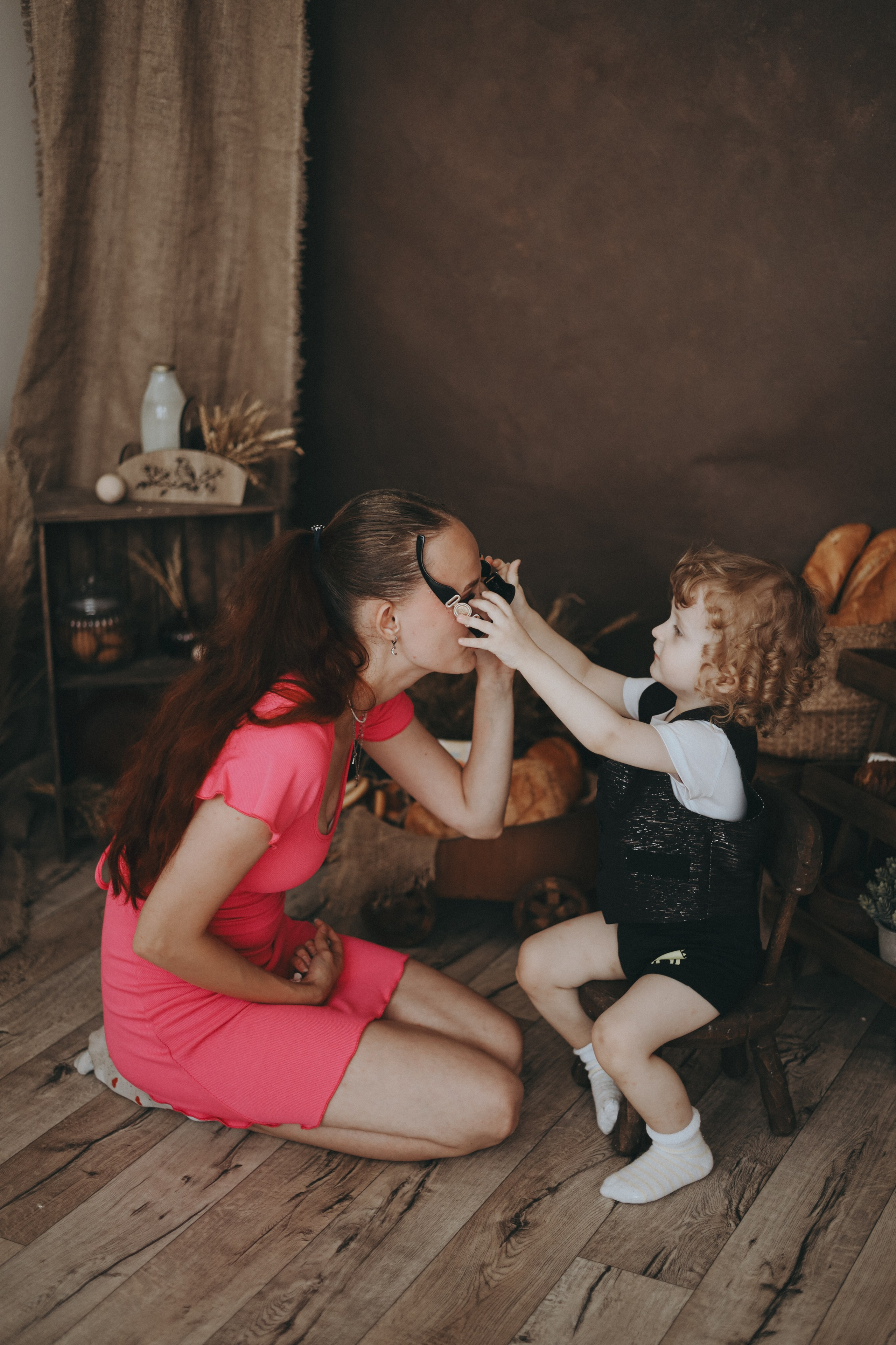 Женя и его семья. Фотограф Мария Лаенко