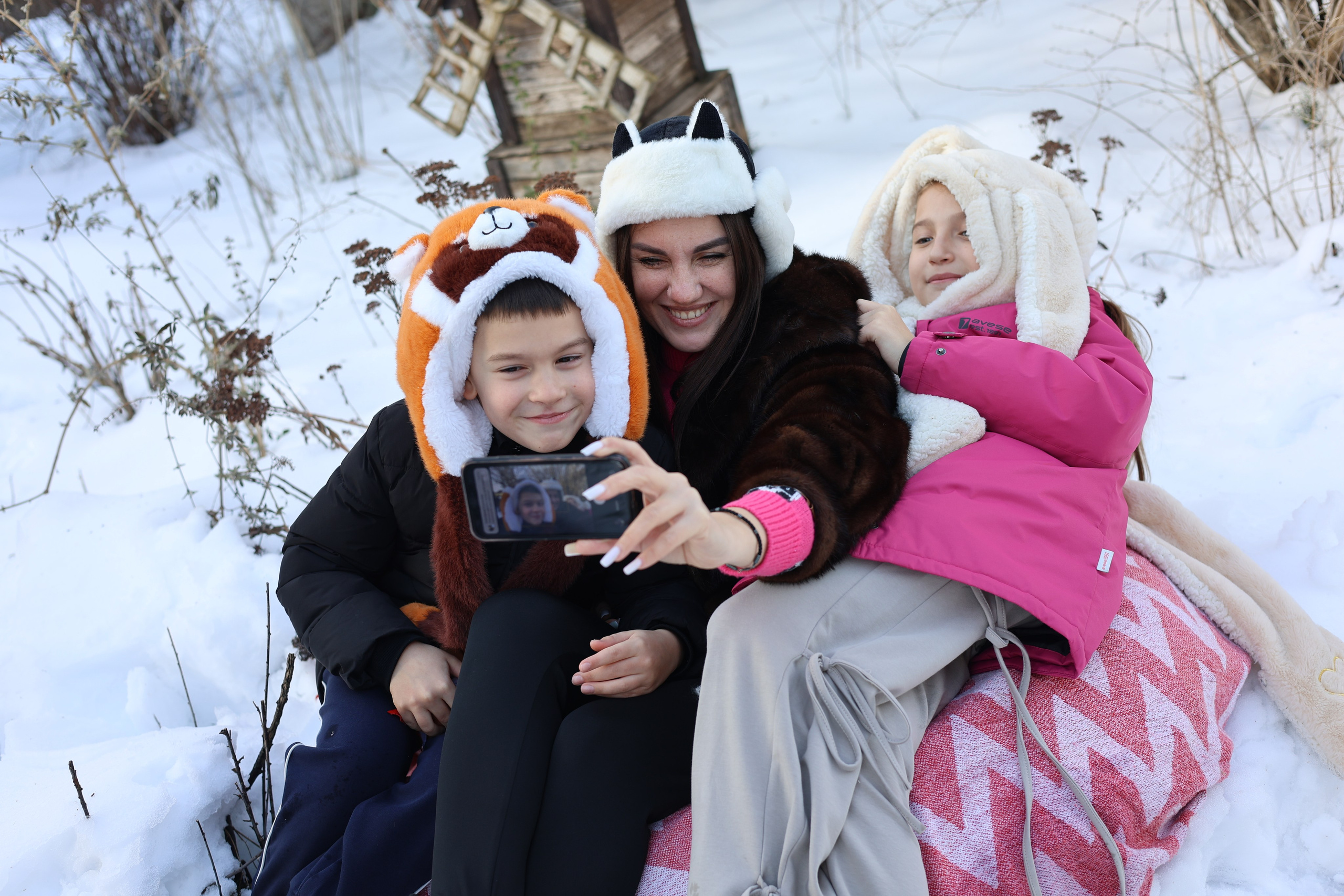 Зимние картинки. Семейный и портретный фотограф в Краснодарском крае, Ростовской области и Москве