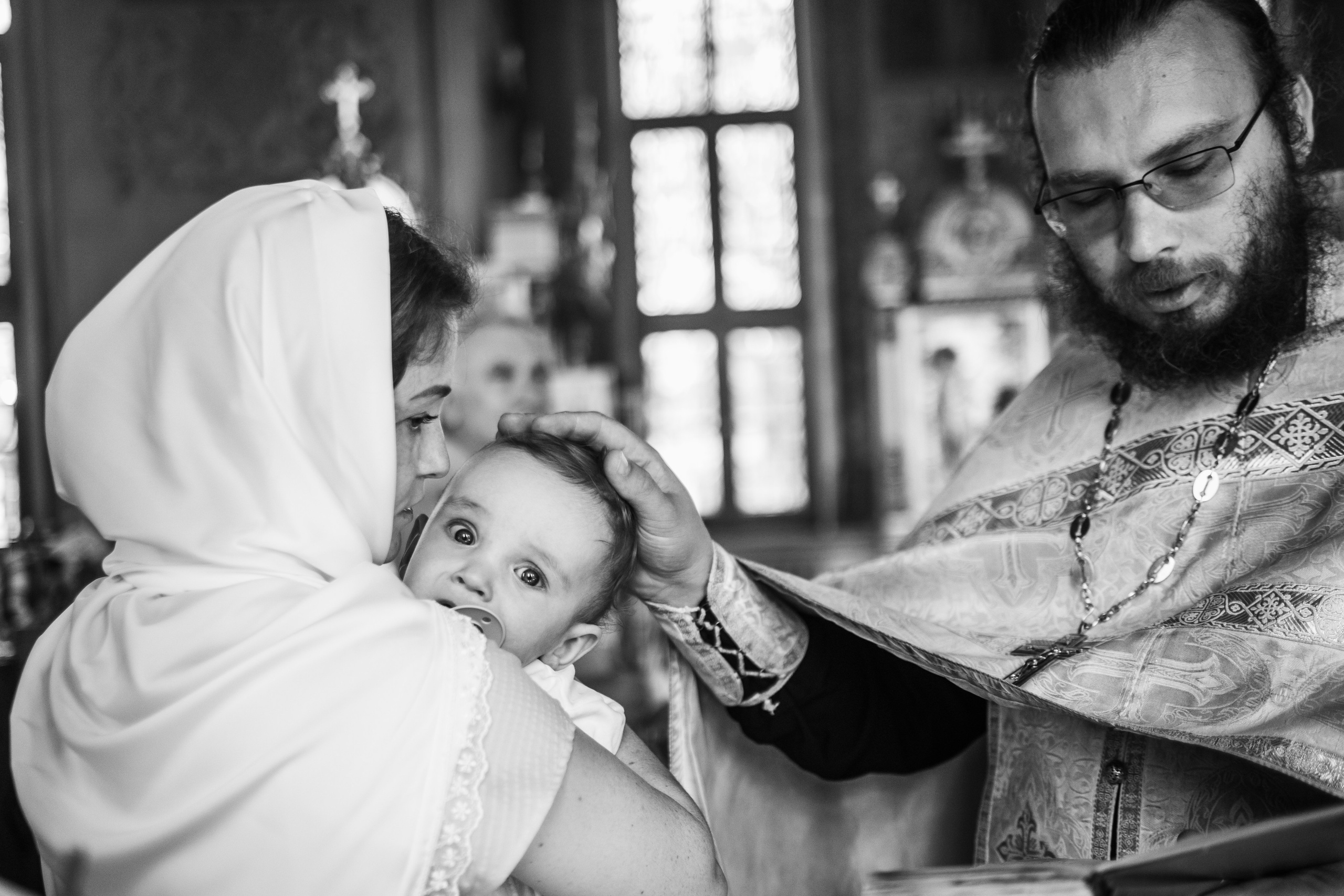 Крещение Стаса. Семейный фотограф в Москве и Подмосковье Иванова Нина