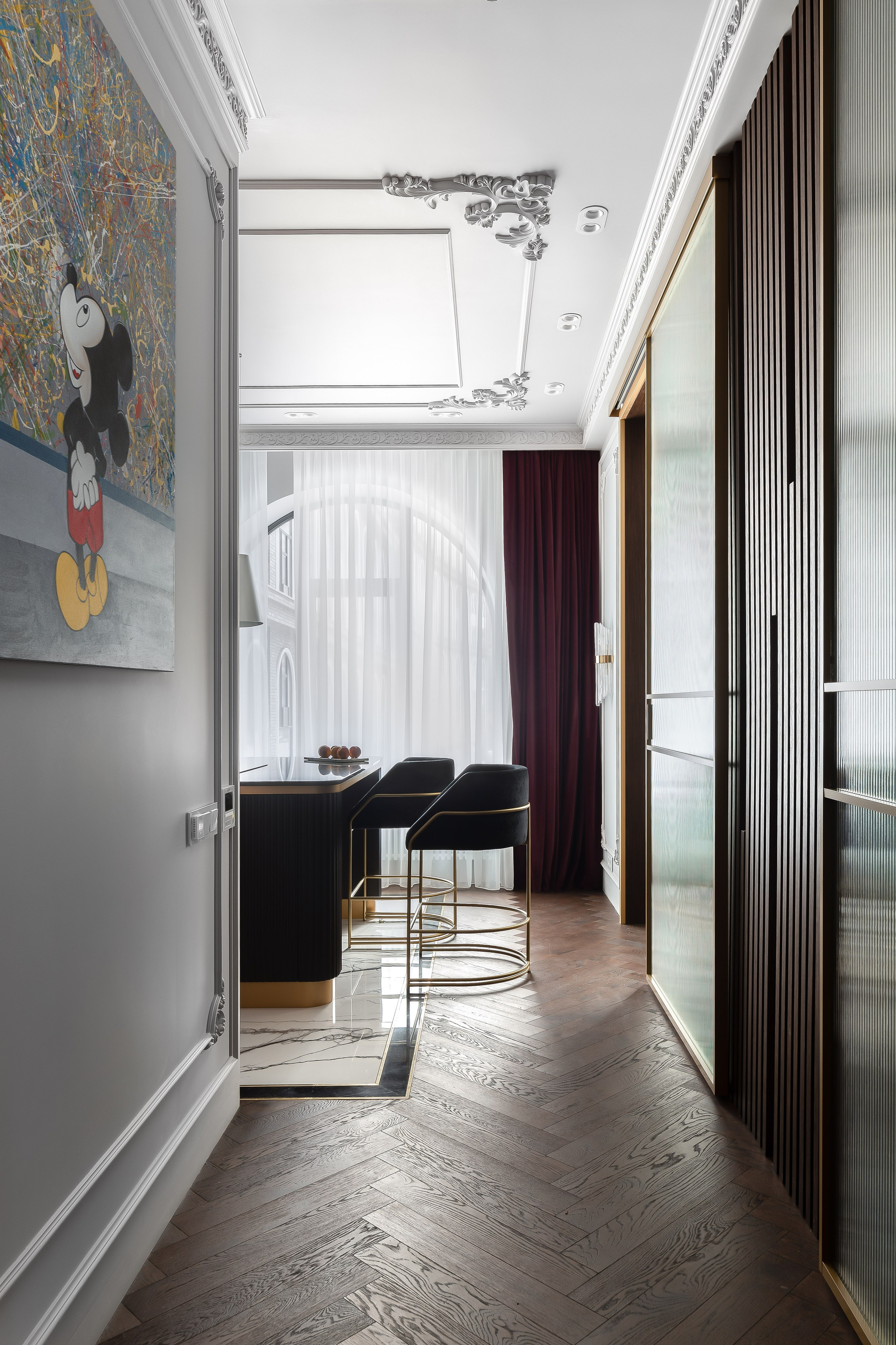 Яркая квартира. Совместная работа с интерьерным стилистом. Интерьерный фотограф в Москве