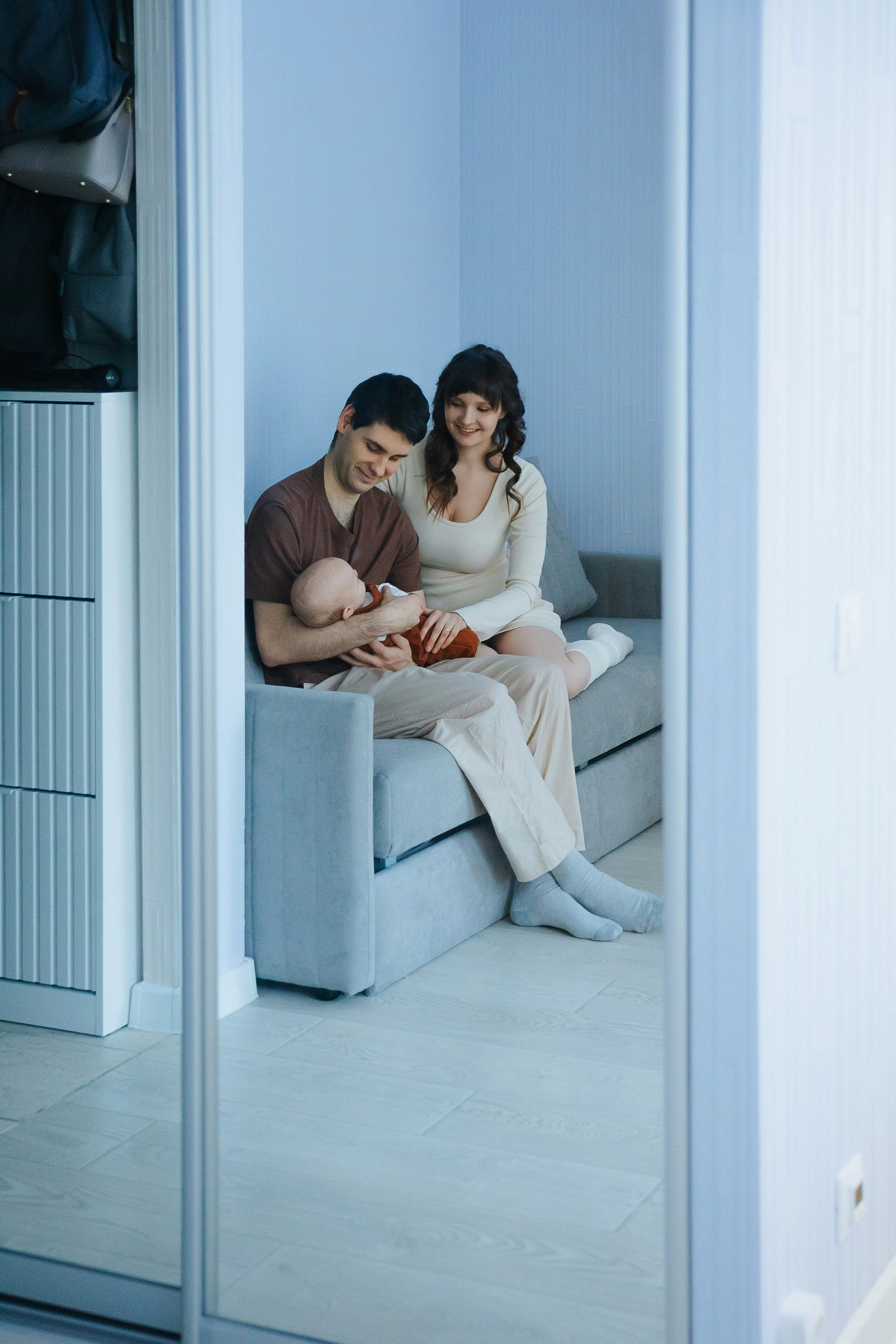 Илюшe 6 месяцев. Семейный и детский фотограф в Москве Александра Мак