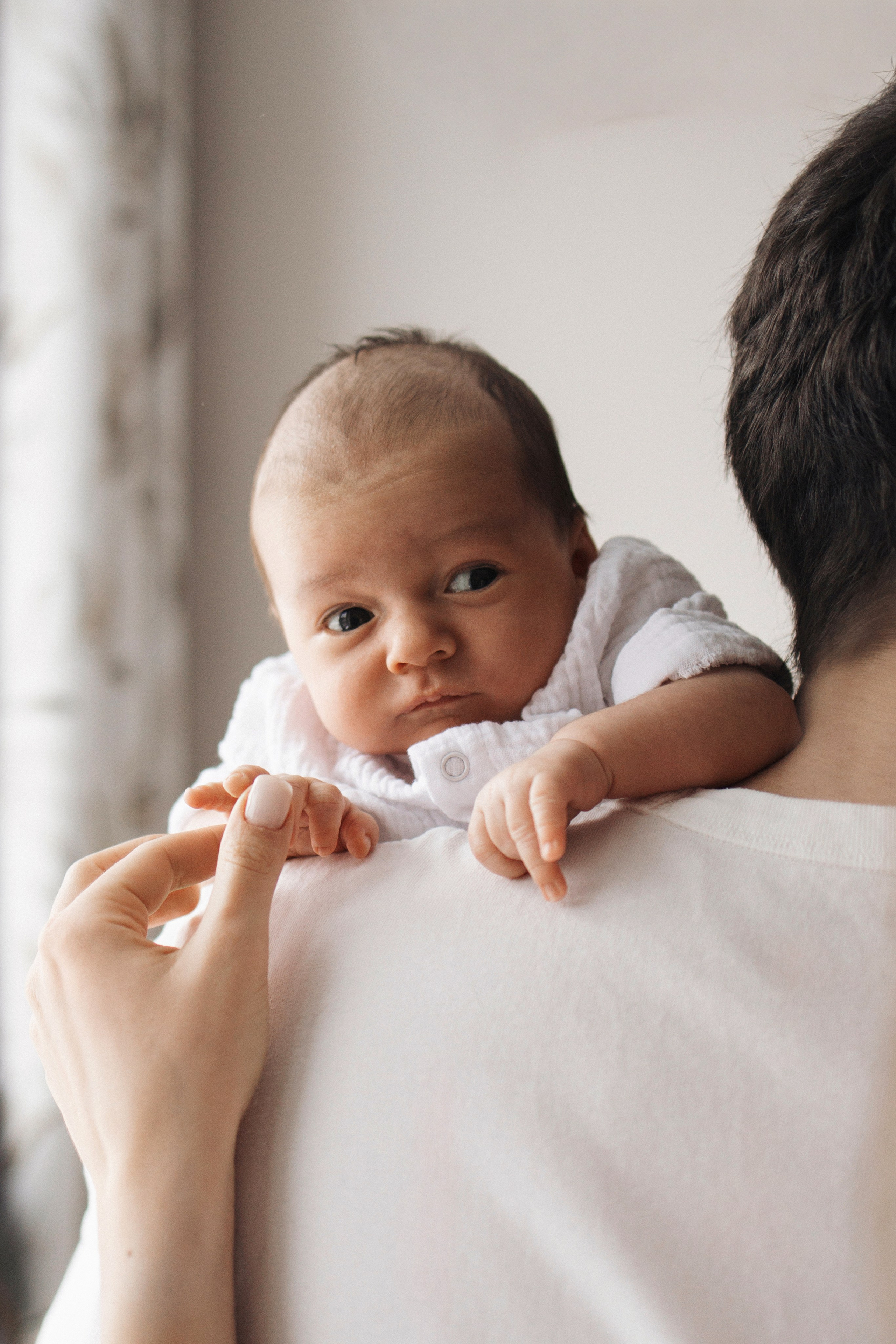 Диана, Рустам, Дамир, домашняя newborn. Семейный фотограф в Москве Марина Петра