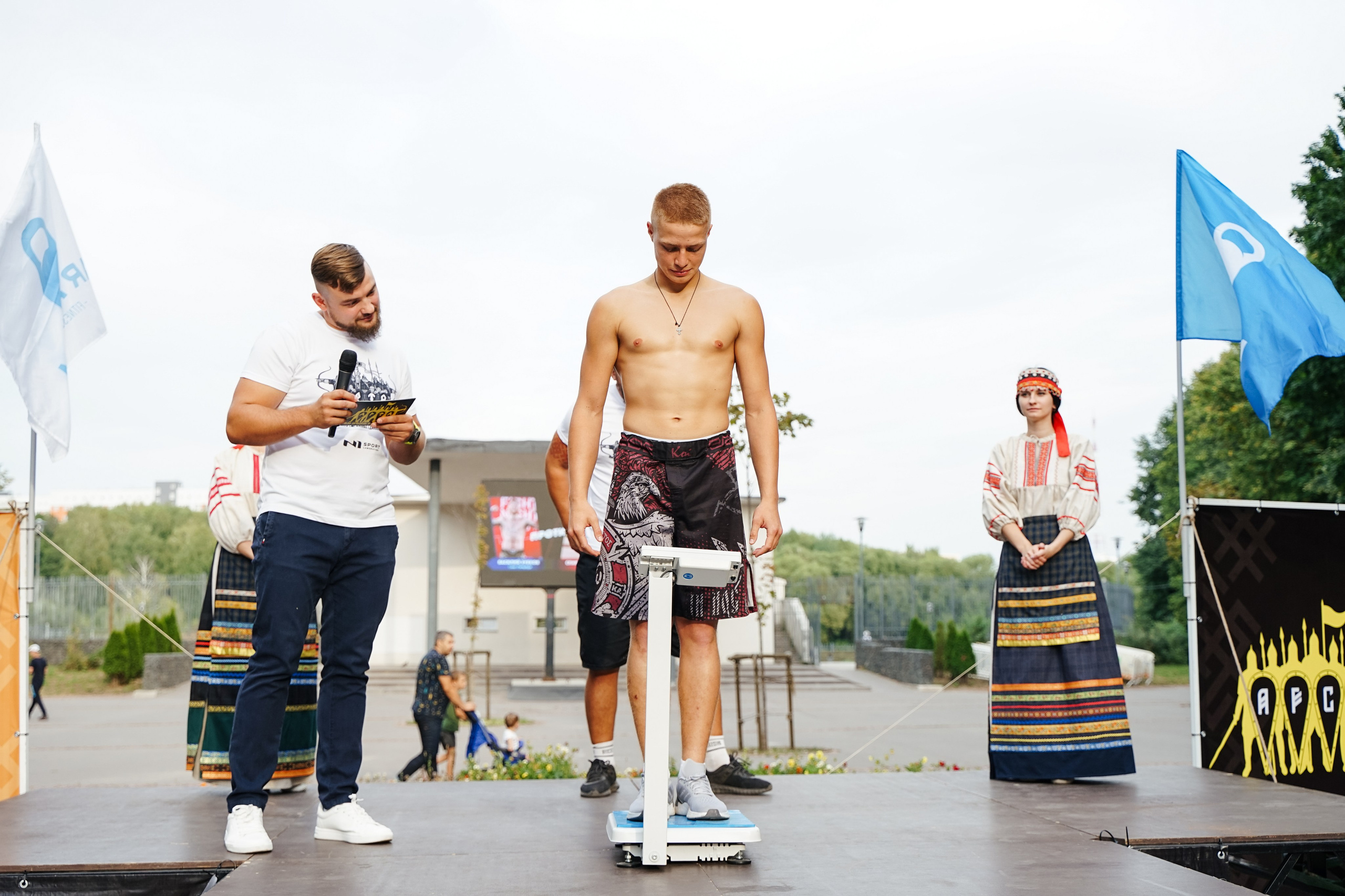 Вечер боев в ЦПКиО. Фотограф Надежда Погребняк | Рязань | Москва