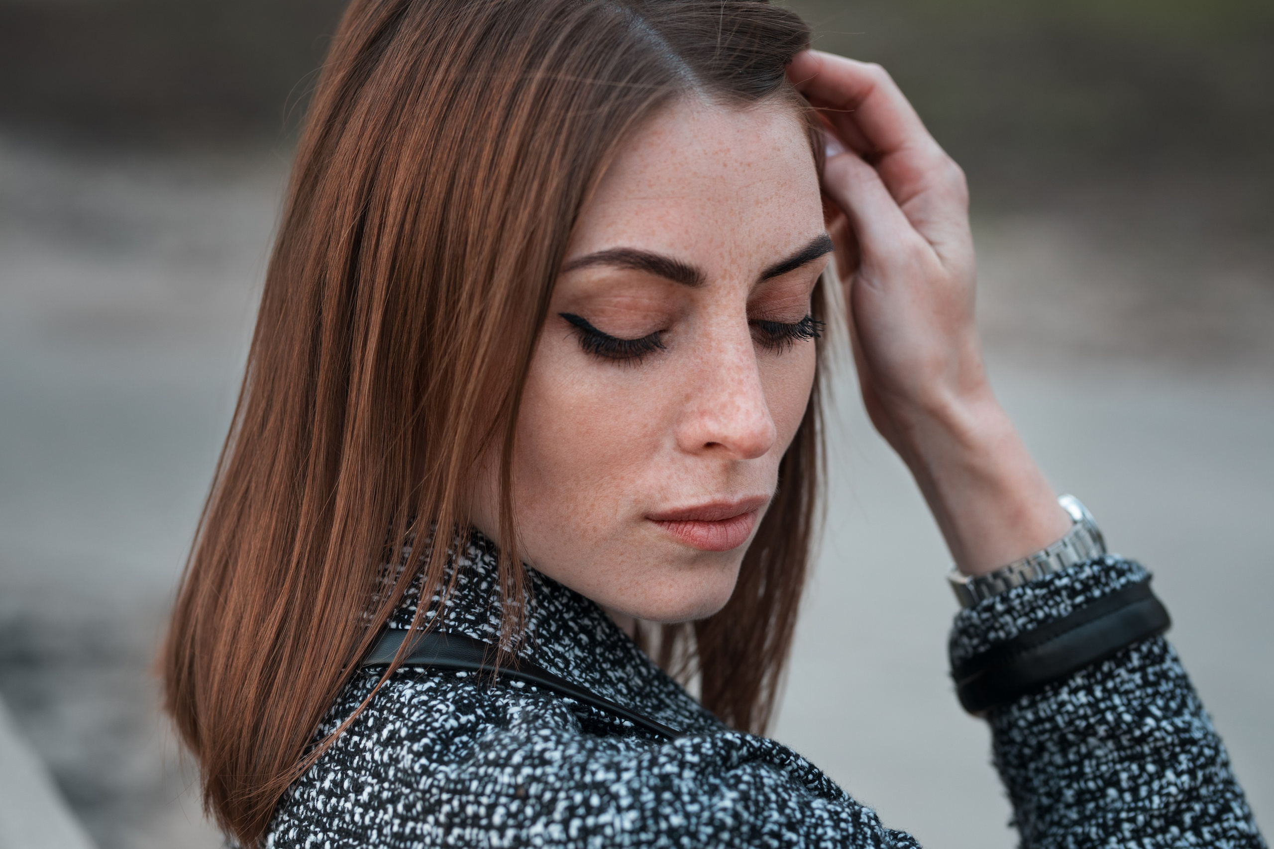 Весенняя съемка на набережной с Надеждой для «себя»