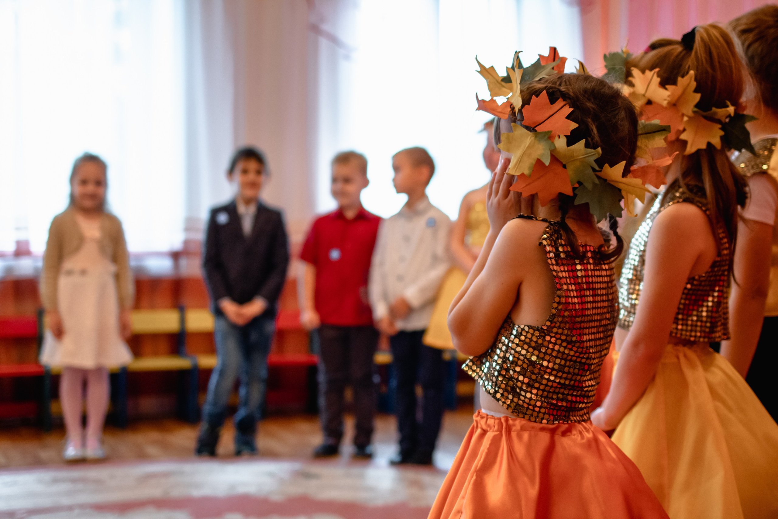 Осенний праздник в детском саду. Маргарита. Семейный фотограф в Минске Приболовец Светлана