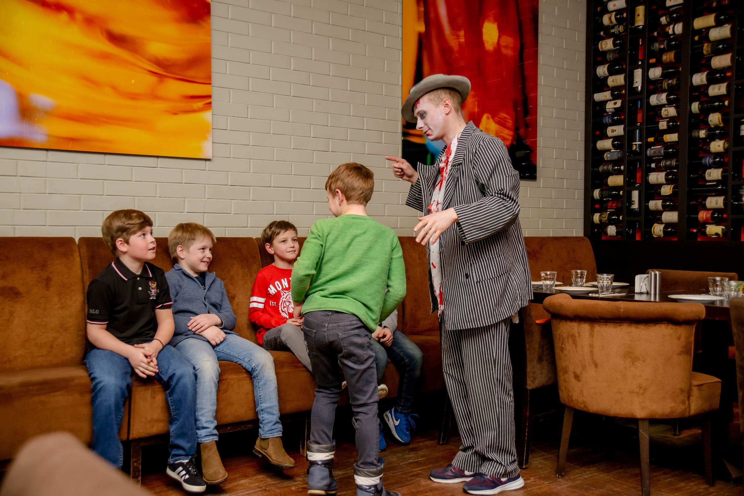 Детский день рождения в ресторане