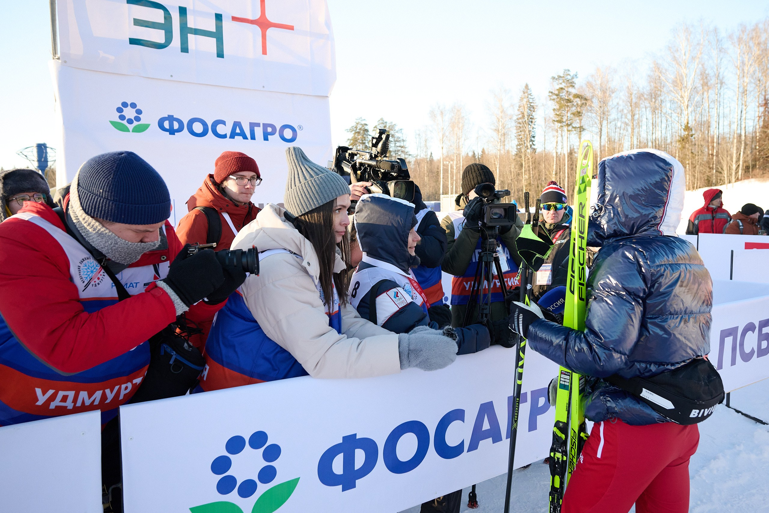 VI этап ФосАгро Кубка России по лыжным гонкам. Спринт. Ижевск 25.01.2025. Спортивный репортажный фотограф в Ижевске Сергей Мерзляков
