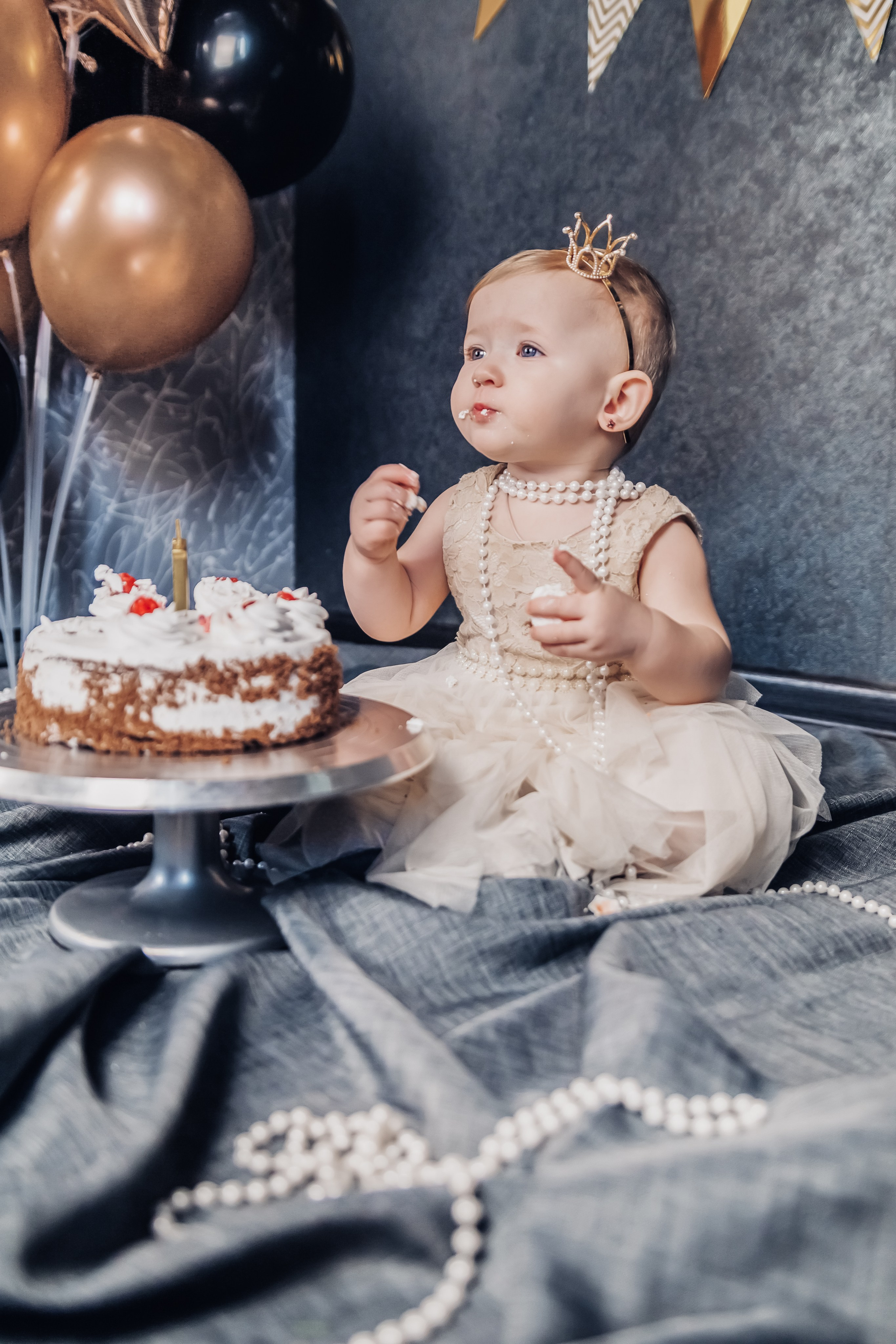 Первый день рождения!. Детский и семейный фотограф в Бердске и Новосибирске Дарья Гребнева