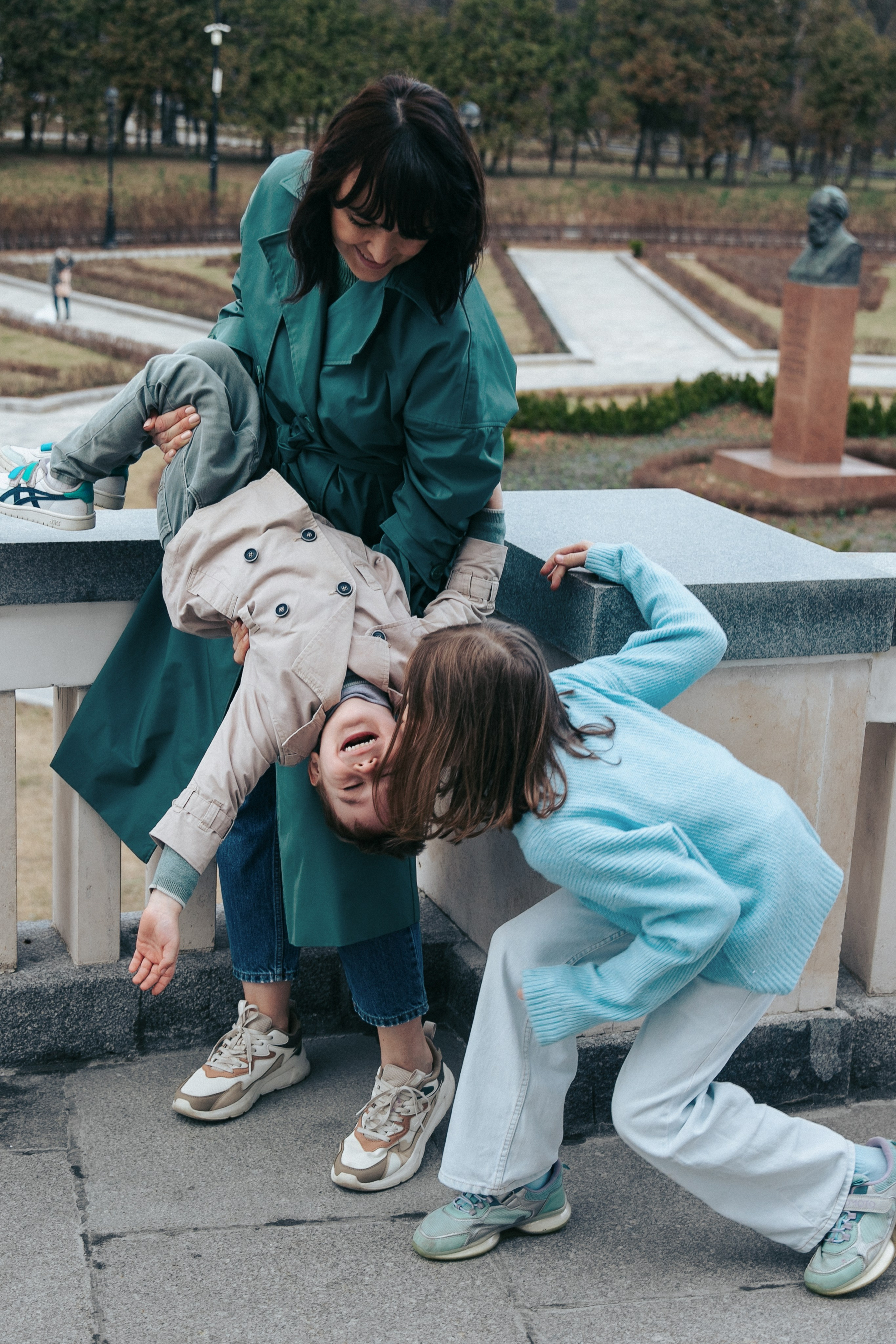 Семейная фотопрогулка. Фотограф в Москве Шаганова Нина