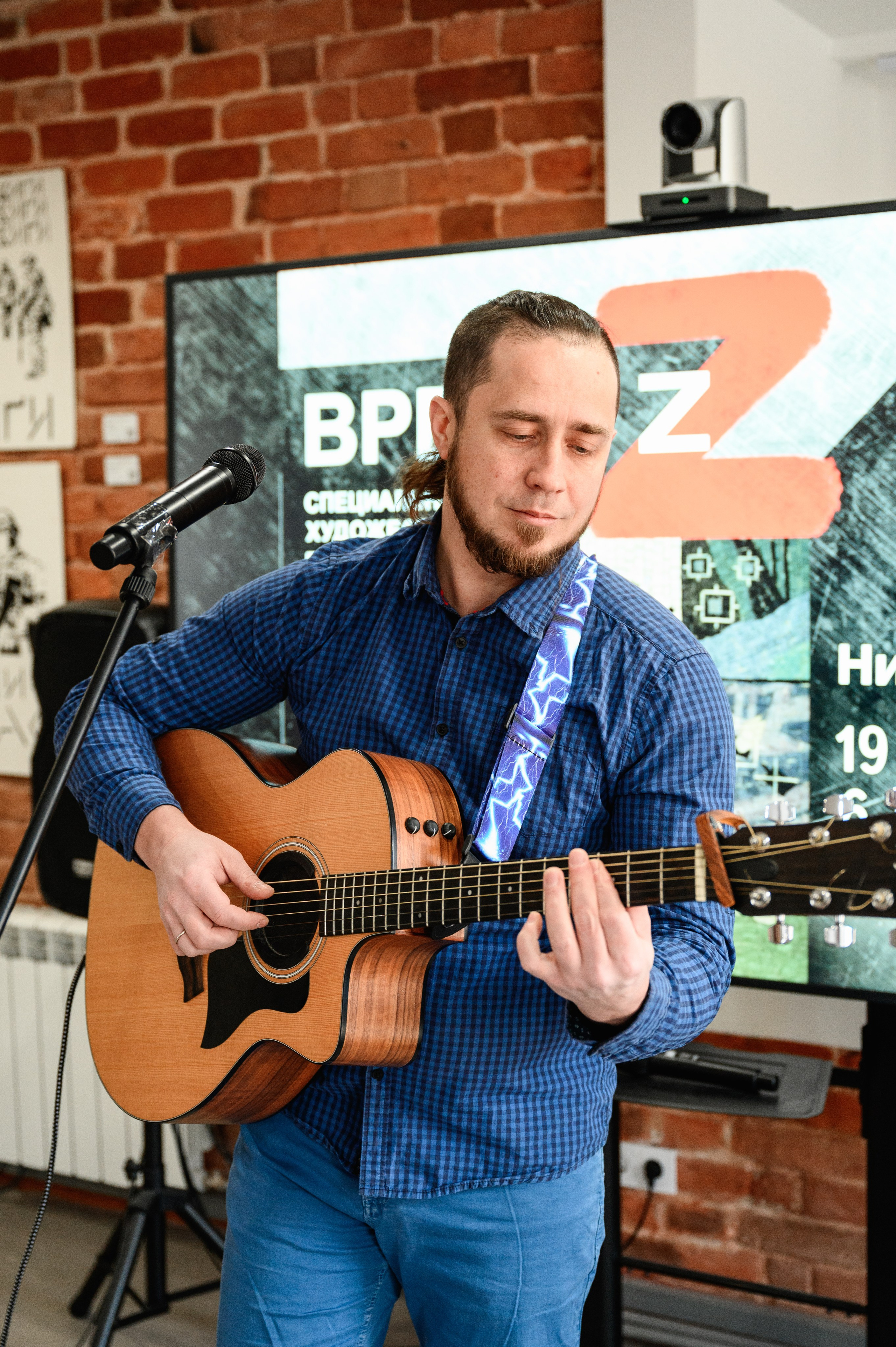 Открытие выставки «Время Z». Фотограф Захваткин Роман