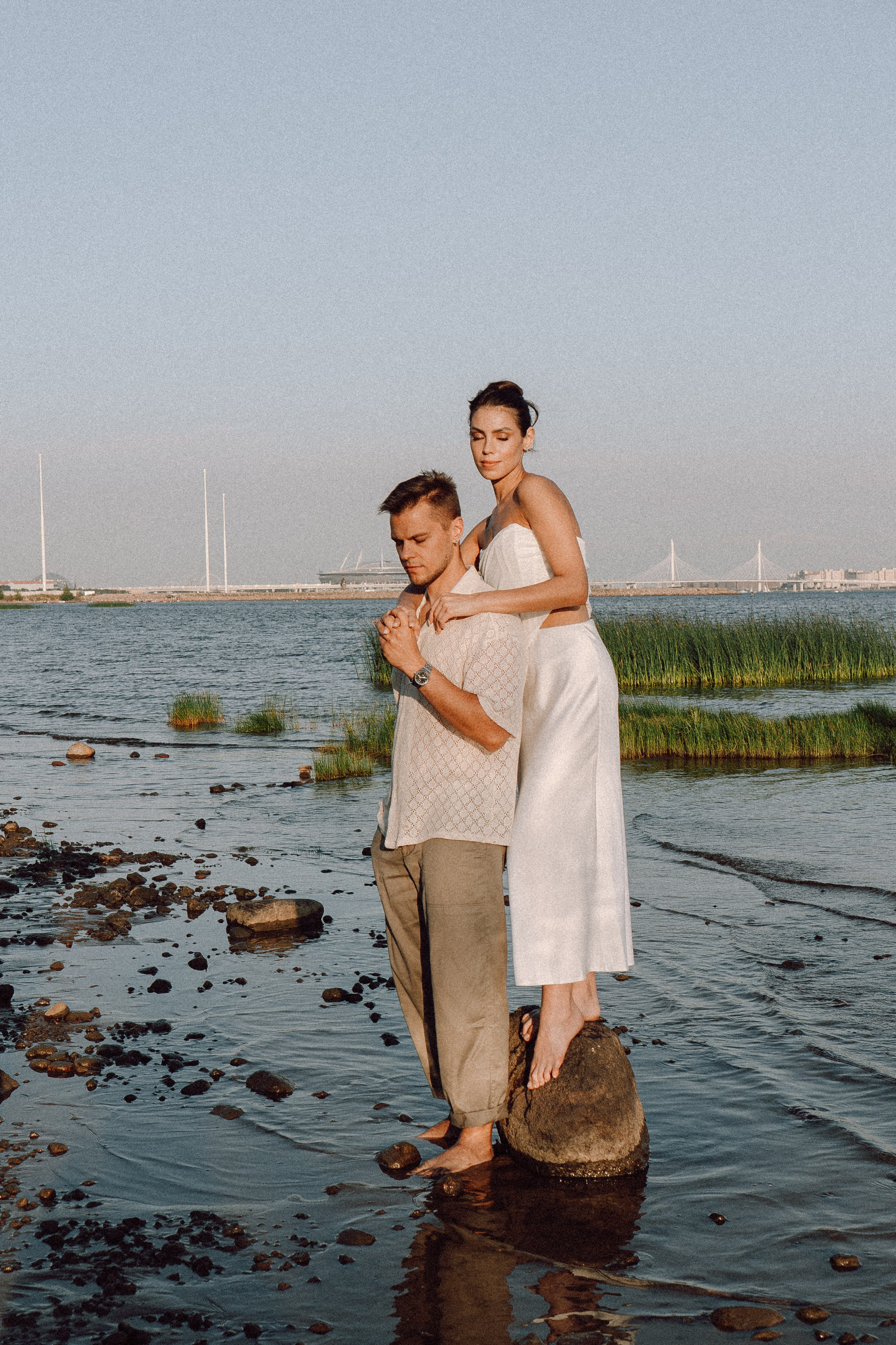 СВАДЕБНАЯ ФОТОСЕССИЯ ВЫЕЗДНОЙ ЦЕРЕМОНИИ (ФИНСКИЙ ЗАЛИВ). Профессиональный фотограф, Санкт-Петербург — Виктория Богомолова