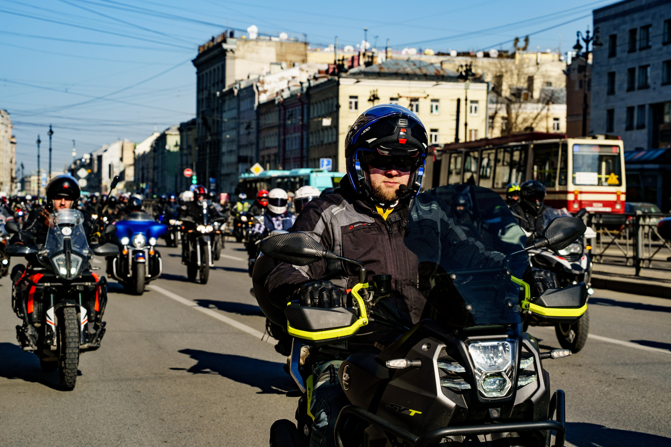 Прохват мотоклуба Norman Riders ч.1. Концертный и репортажный фотограф в Санкт-Петербурге Слава Пахомов