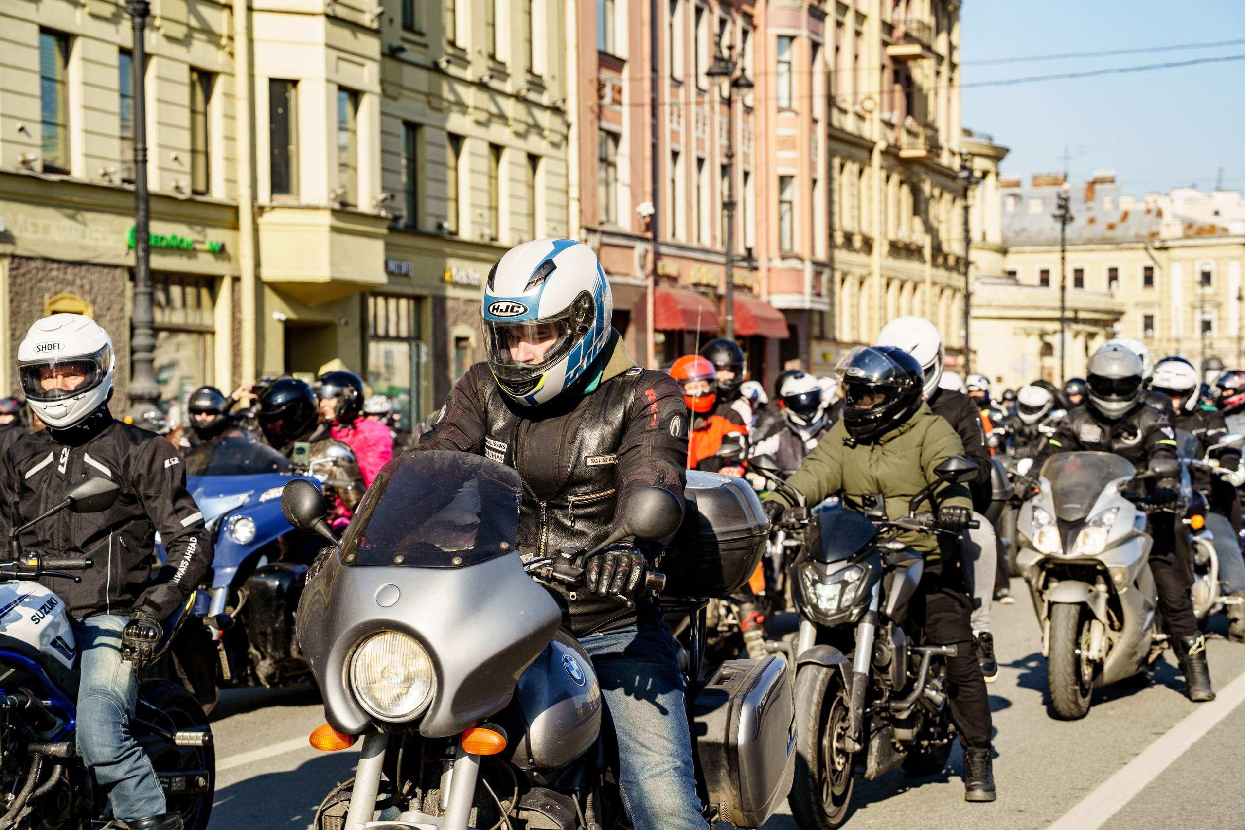 Прохват мотоклуба Norman Riders ч.1. Концертный и репортажный фотограф в Санкт-Петербурге Слава Пахомов