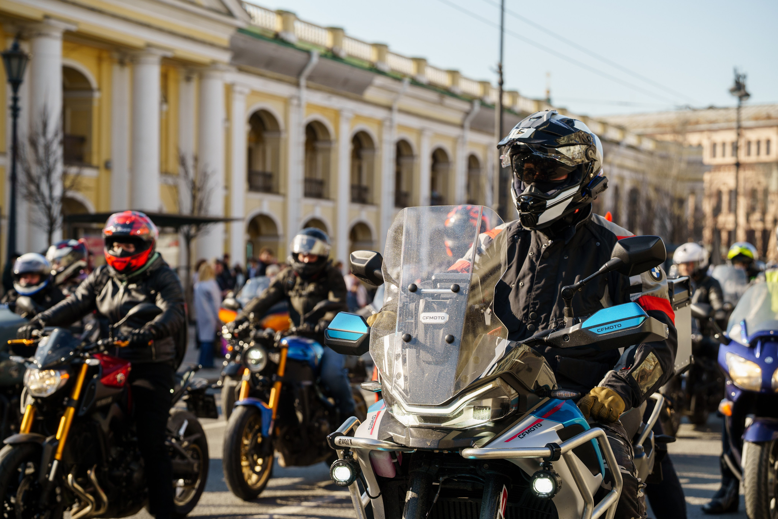 Прохват мотоклуба Norman Riders ч.1. Концертный и репортажный фотограф в Санкт-Петербурге Слава Пахомов