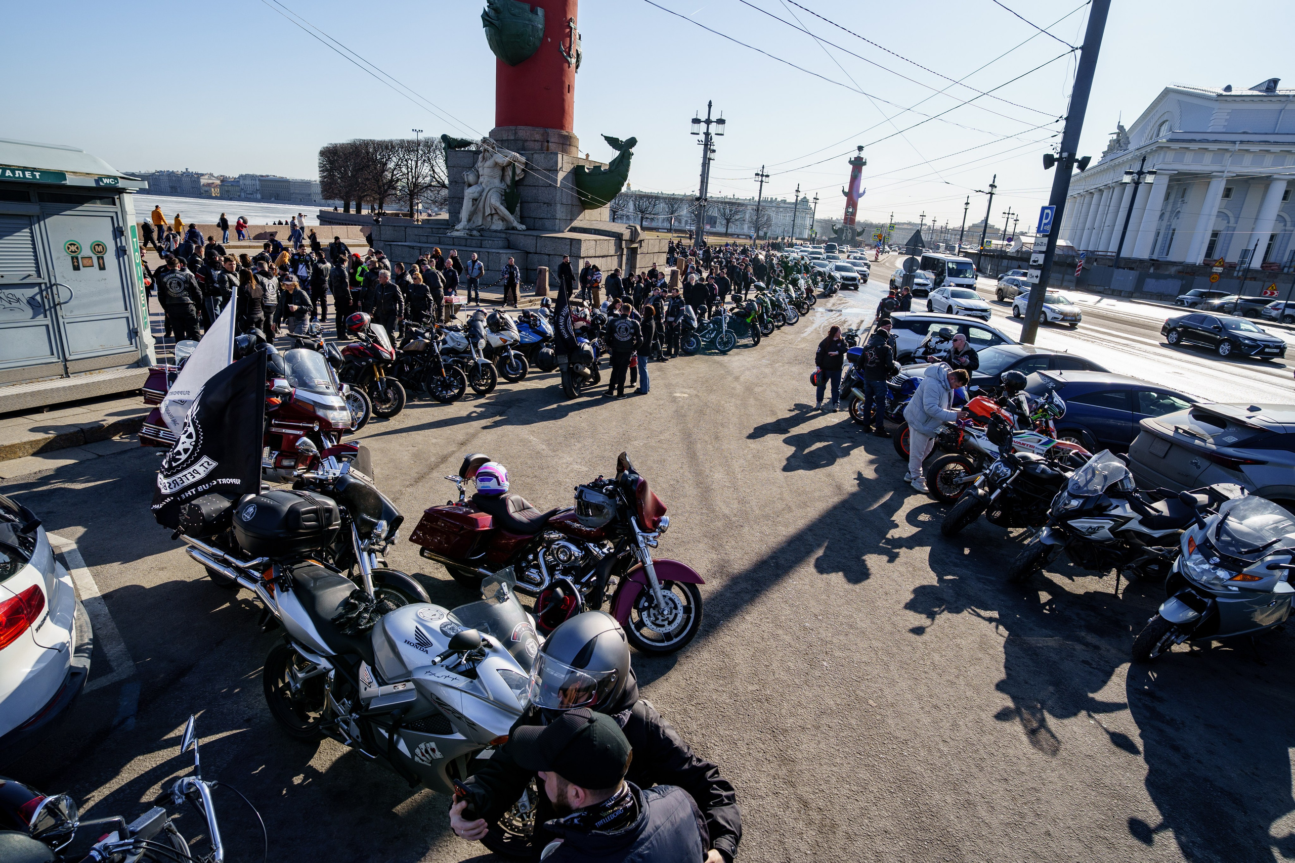 Прохват мотоклуба Norman Riders ч.1. Концертный и репортажный фотограф в Санкт-Петербурге Слава Пахомов