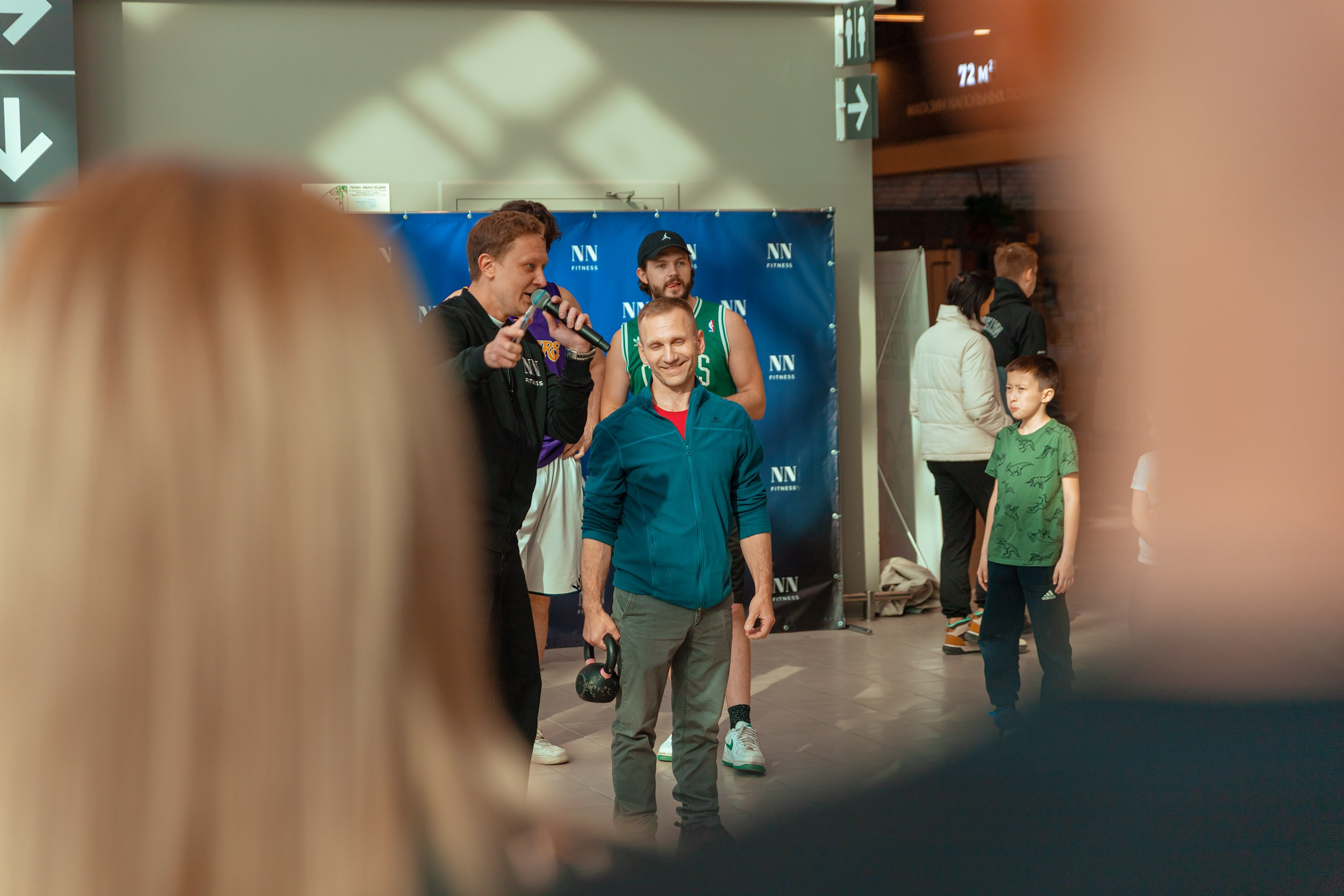 День рождения фитнес зала NN fitnes. Фотограф Тюмень