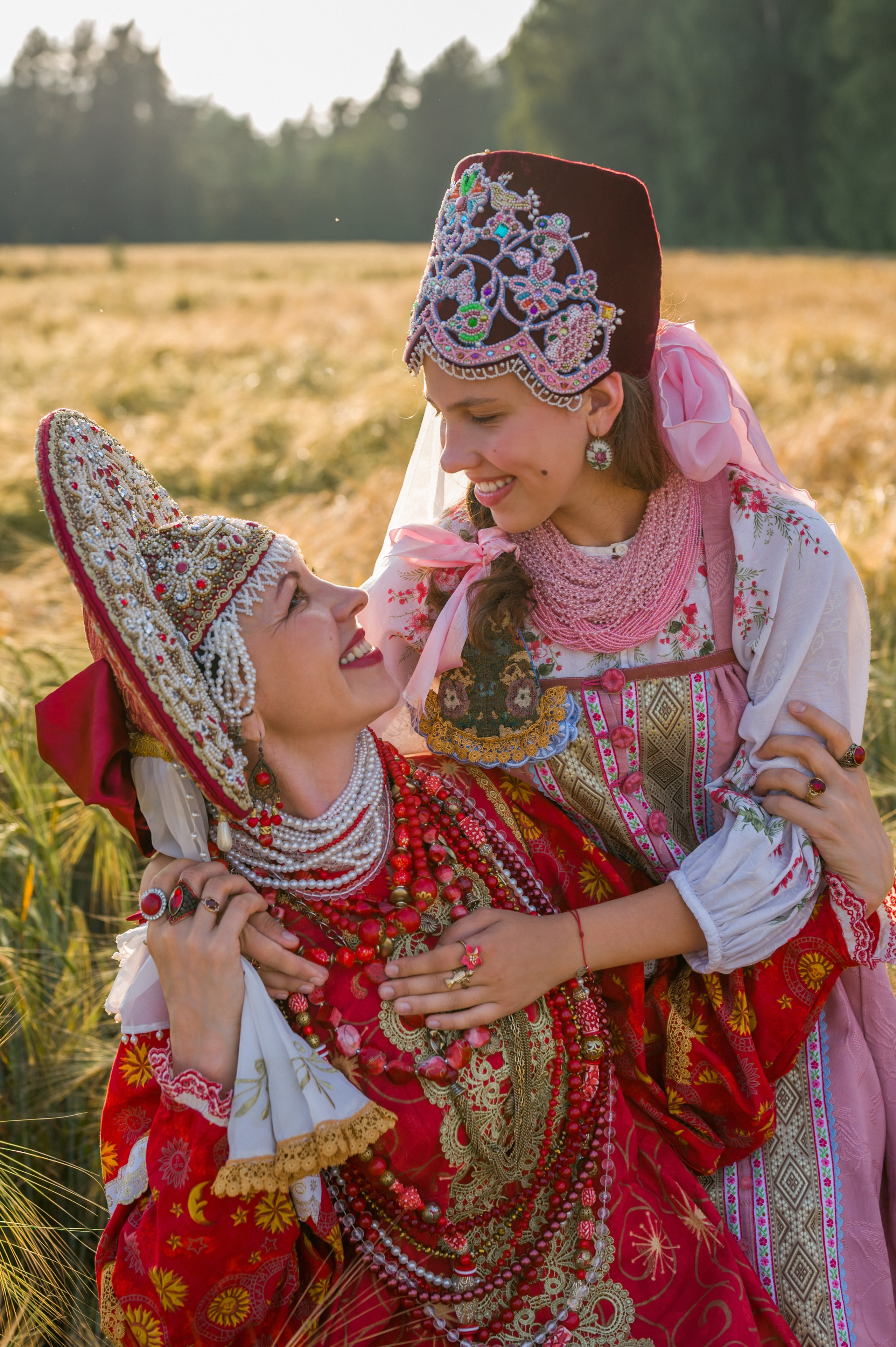 Фотосессия в русском народном костюме. Фотограф Юлия Кондратьева