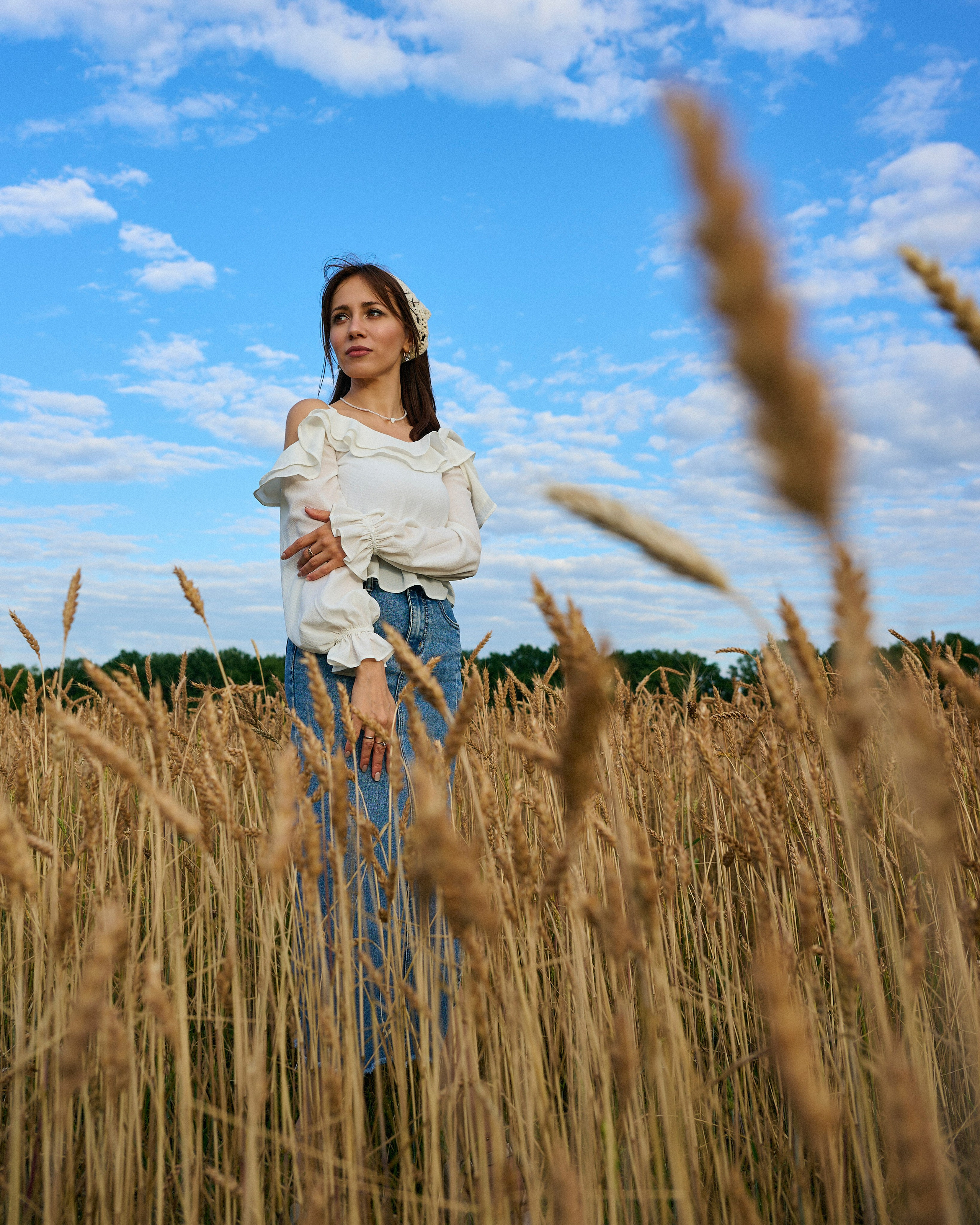 Екатерина | Пшеничное поле. Фотограф Александр